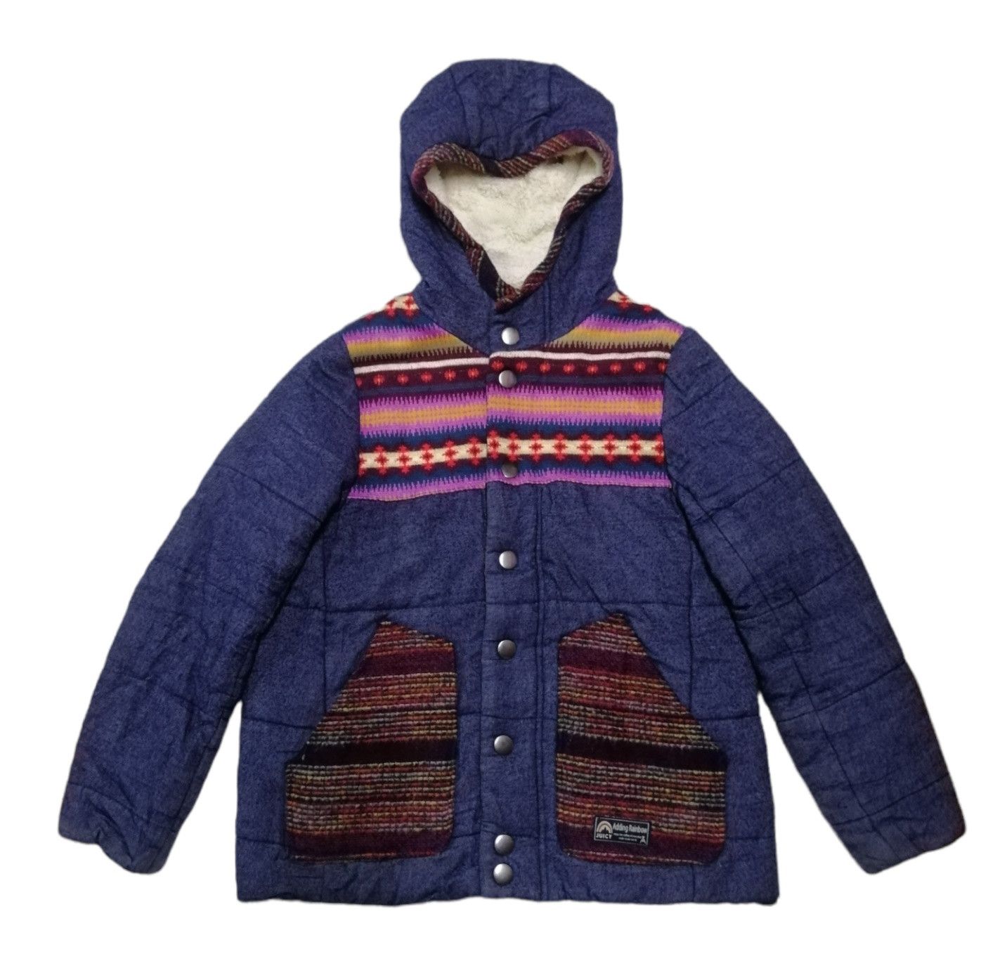 Japanese Brand Vintage Juicy International Adding Rainbow Navajo Jacket Size M / US 6-8 / IT 42-44 - 1 Thumbnail