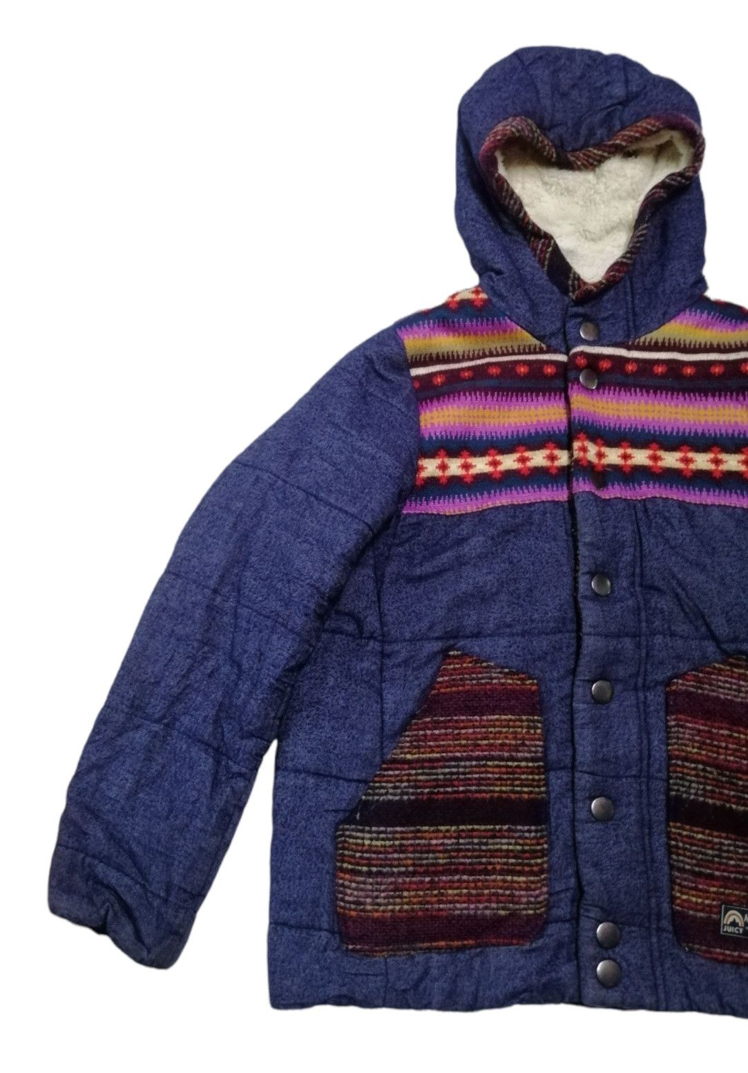Japanese Brand Vintage Juicy International Adding Rainbow Navajo Jacket Size M / US 6-8 / IT 42-44 - 4 Thumbnail