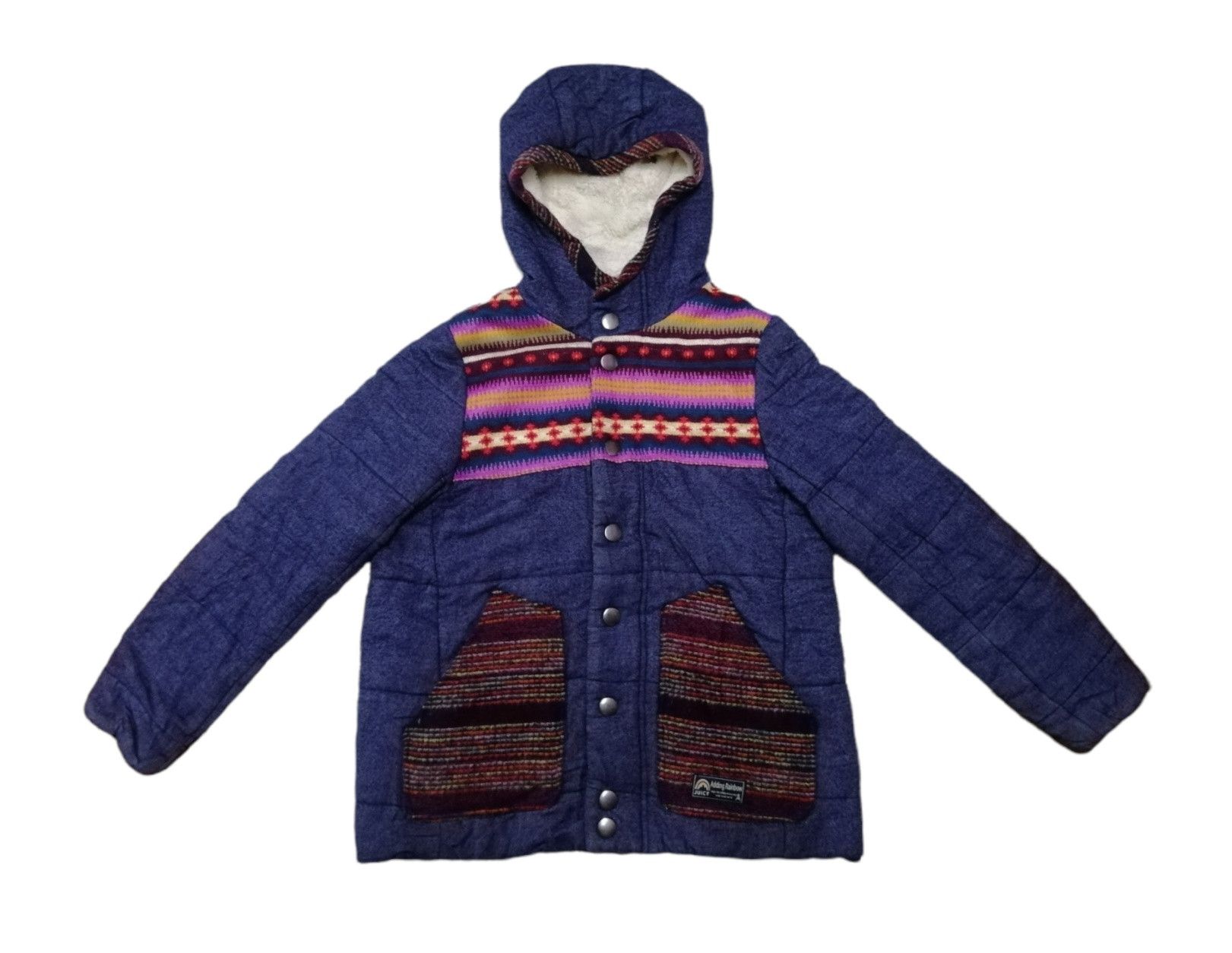 Japanese Brand Vintage Juicy International Adding Rainbow Navajo Jacket Size M / US 6-8 / IT 42-44 - 2 Thumbnail