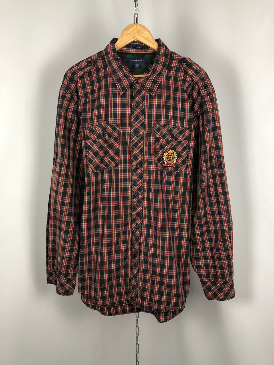Tommy Hilfiger Men’s Tommy Hilfiger shirts red logo size XL Size US XL / EU 56 / 4 - 1 Thumbnail