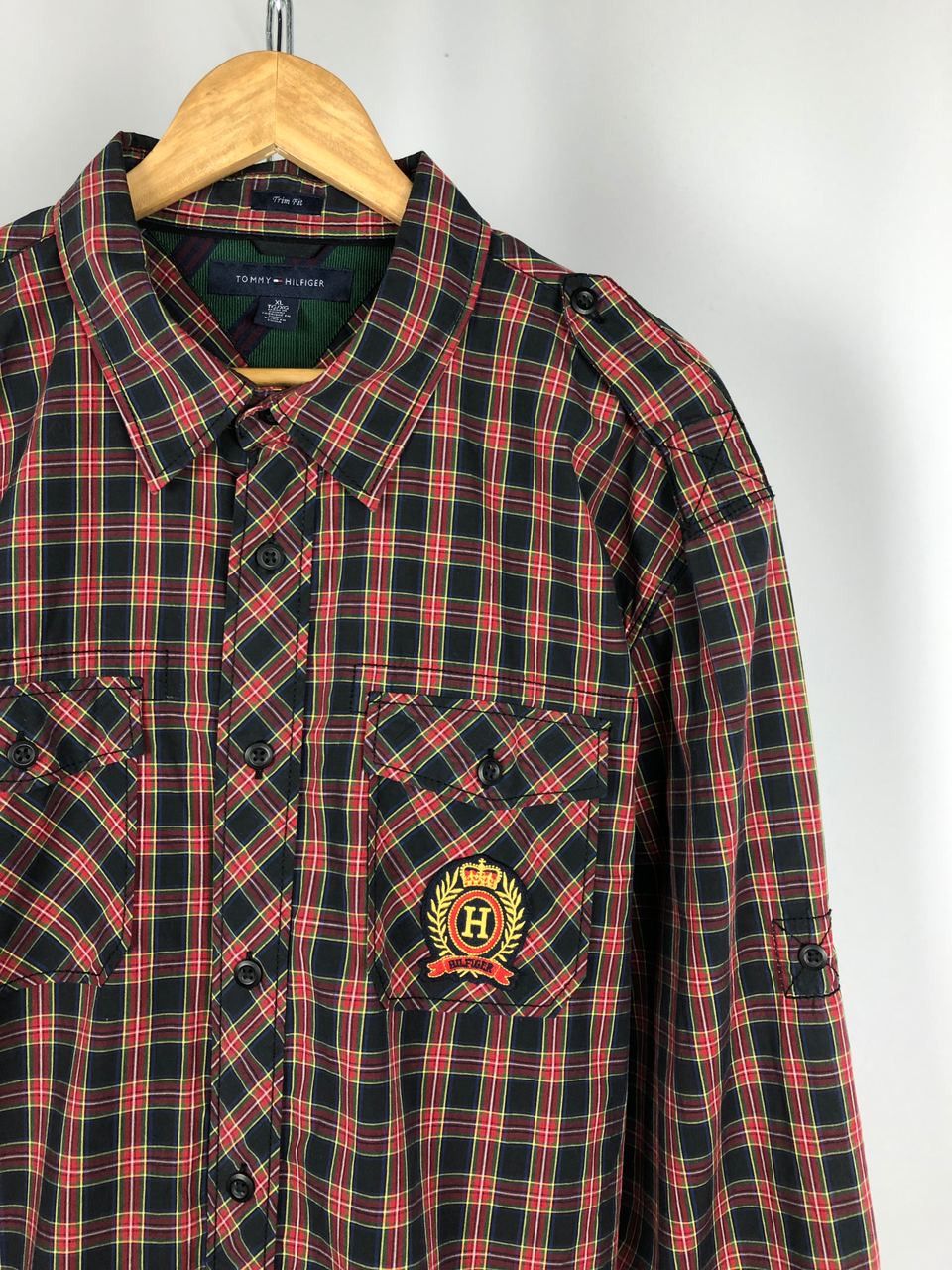 Tommy Hilfiger Men’s Tommy Hilfiger shirts red logo size XL Size US XL / EU 56 / 4 - 2 Thumbnail