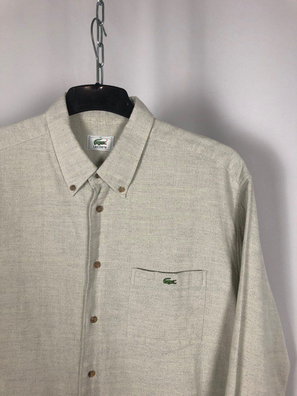 Lacoste Men’s Lacoste shirts beige size L Size US L / EU 52-54 / 3 - 2 Thumbnail