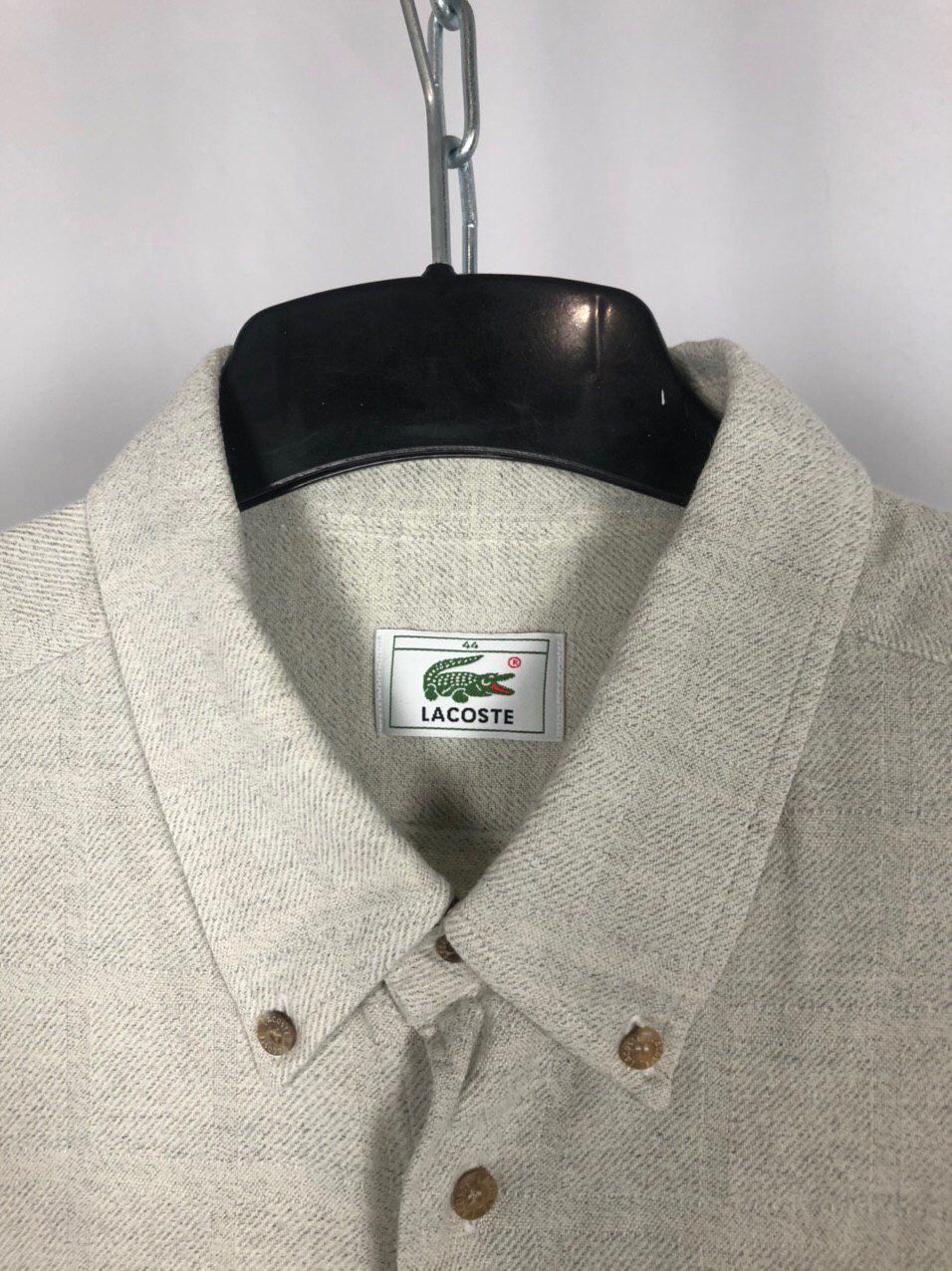 Lacoste Men’s Lacoste shirts beige size L Size US L / EU 52-54 / 3 - 3 Thumbnail