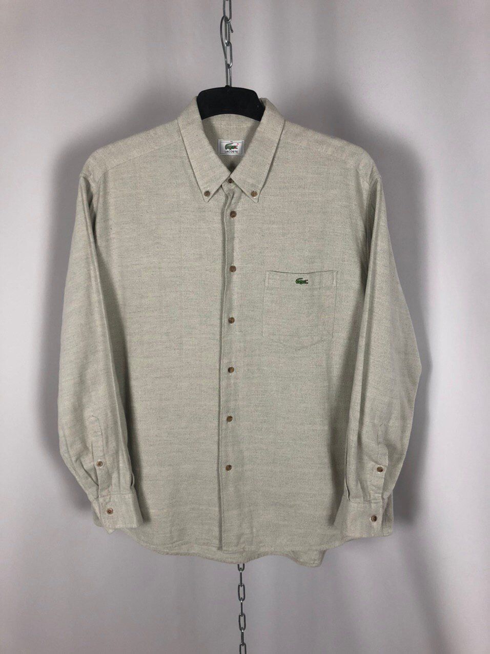 Lacoste Men’s Lacoste shirts beige size L Size US L / EU 52-54 / 3 - 1 Thumbnail