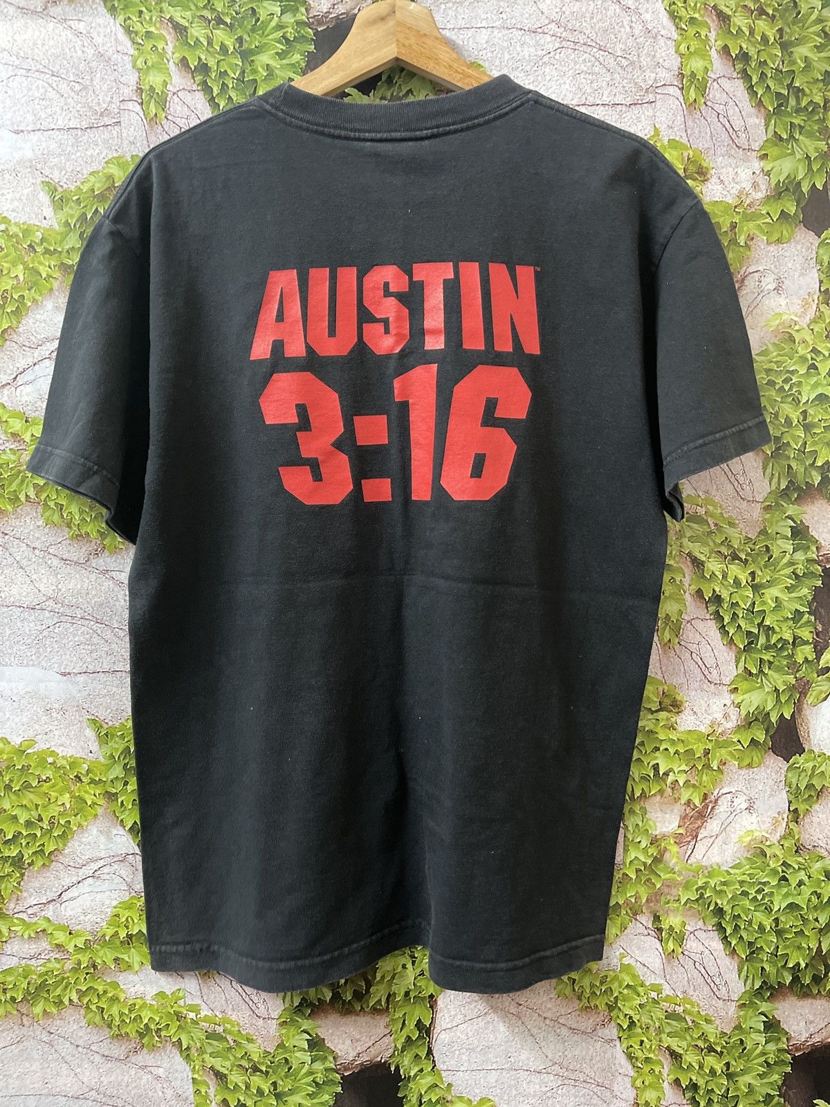 🔥HOT🔥VINTAGE Y2K AUSTIN 3:16 SKULLS TEE VERY RARE