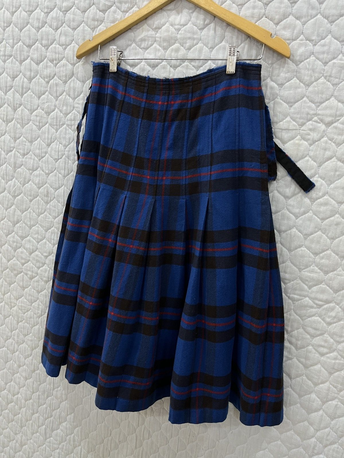 Issey Miyake (Gggg). VINTAGE ZUCCA TARTAN HYPE SKIRTS Size 28" / US 6 / IT 42 - 6 Thumbnail