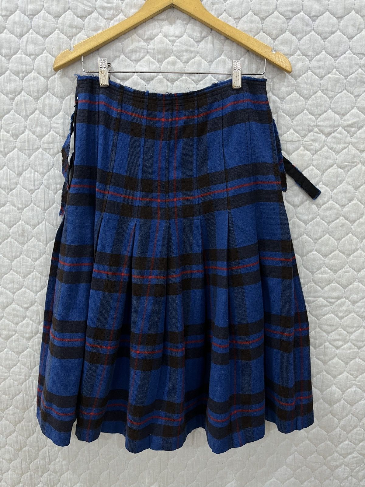 Issey Miyake (Gggg). VINTAGE ZUCCA TARTAN HYPE SKIRTS Size 28" / US 6 / IT 42 - 5 Thumbnail