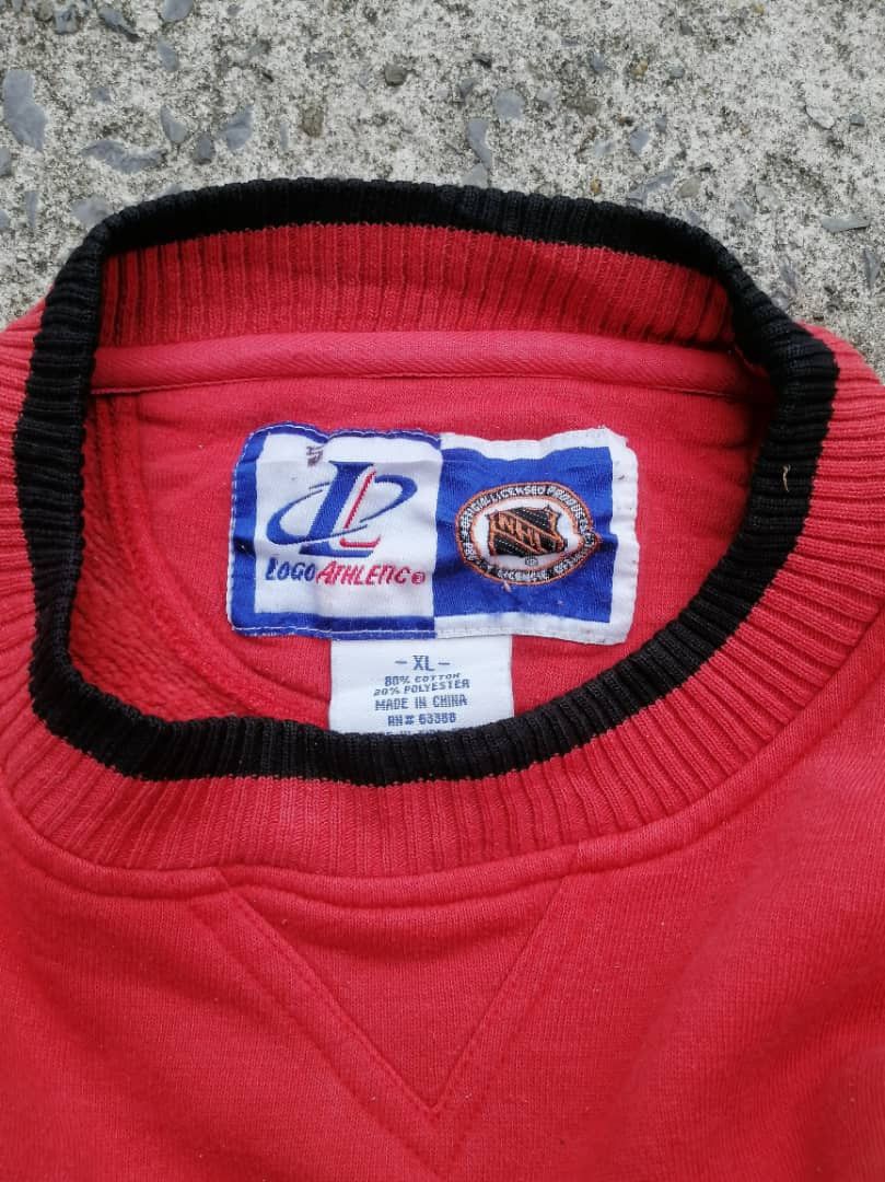 Logo Athletic × NHL × Vintage Vintage Red Wings Detroit NHL Sweatshirt Size US L / EU 52-54 / 3 - 8 Thumbnail