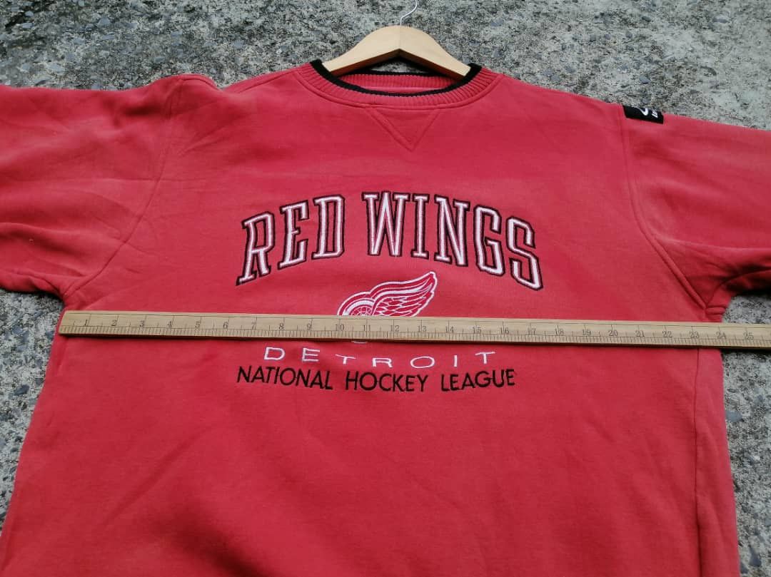 Logo Athletic × NHL × Vintage Vintage Red Wings Detroit NHL Sweatshirt Size US L / EU 52-54 / 3 - 10 Thumbnail