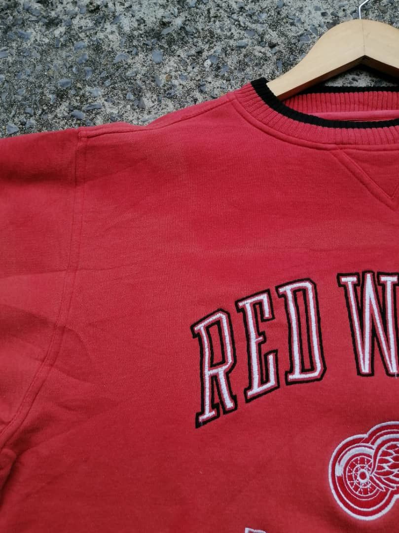 Logo Athletic × NHL × Vintage Vintage Red Wings Detroit NHL Sweatshirt Size US L / EU 52-54 / 3 - 5 Thumbnail