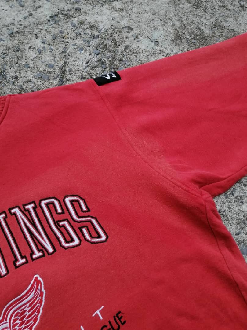 Logo Athletic × NHL × Vintage Vintage Red Wings Detroit NHL Sweatshirt Size US L / EU 52-54 / 3 - 4 Thumbnail