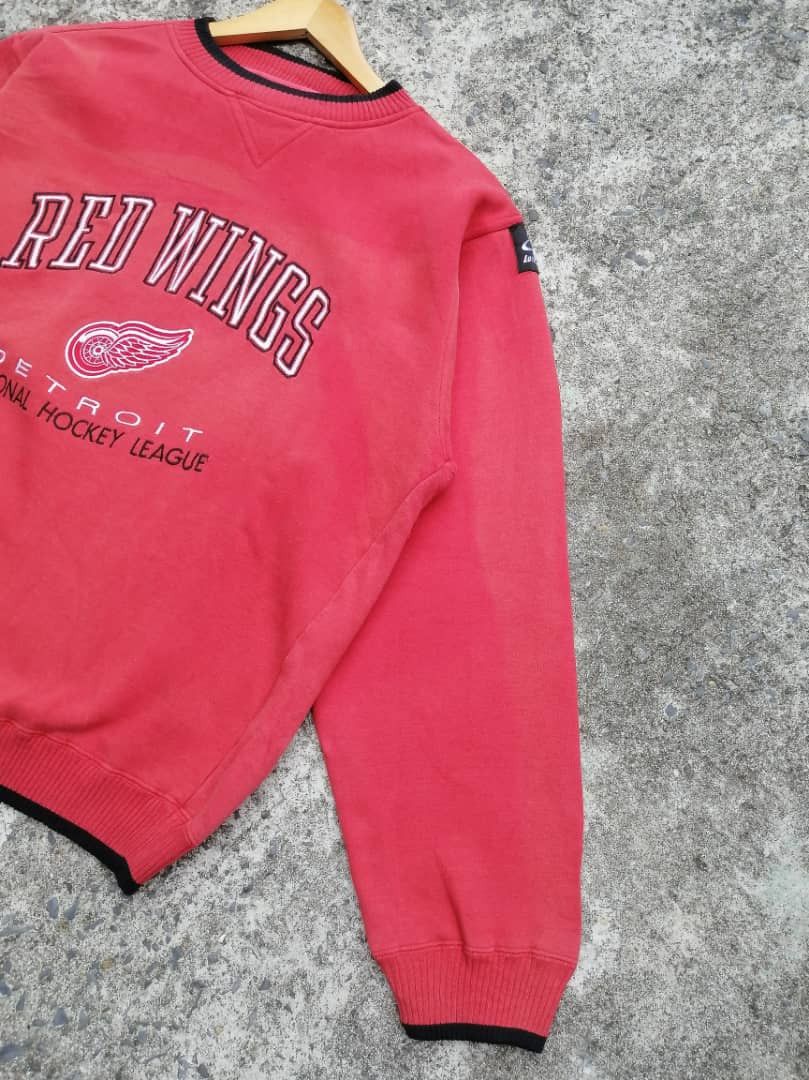 Logo Athletic × NHL × Vintage Vintage Red Wings Detroit NHL Sweatshirt Size US L / EU 52-54 / 3 - 2 Thumbnail