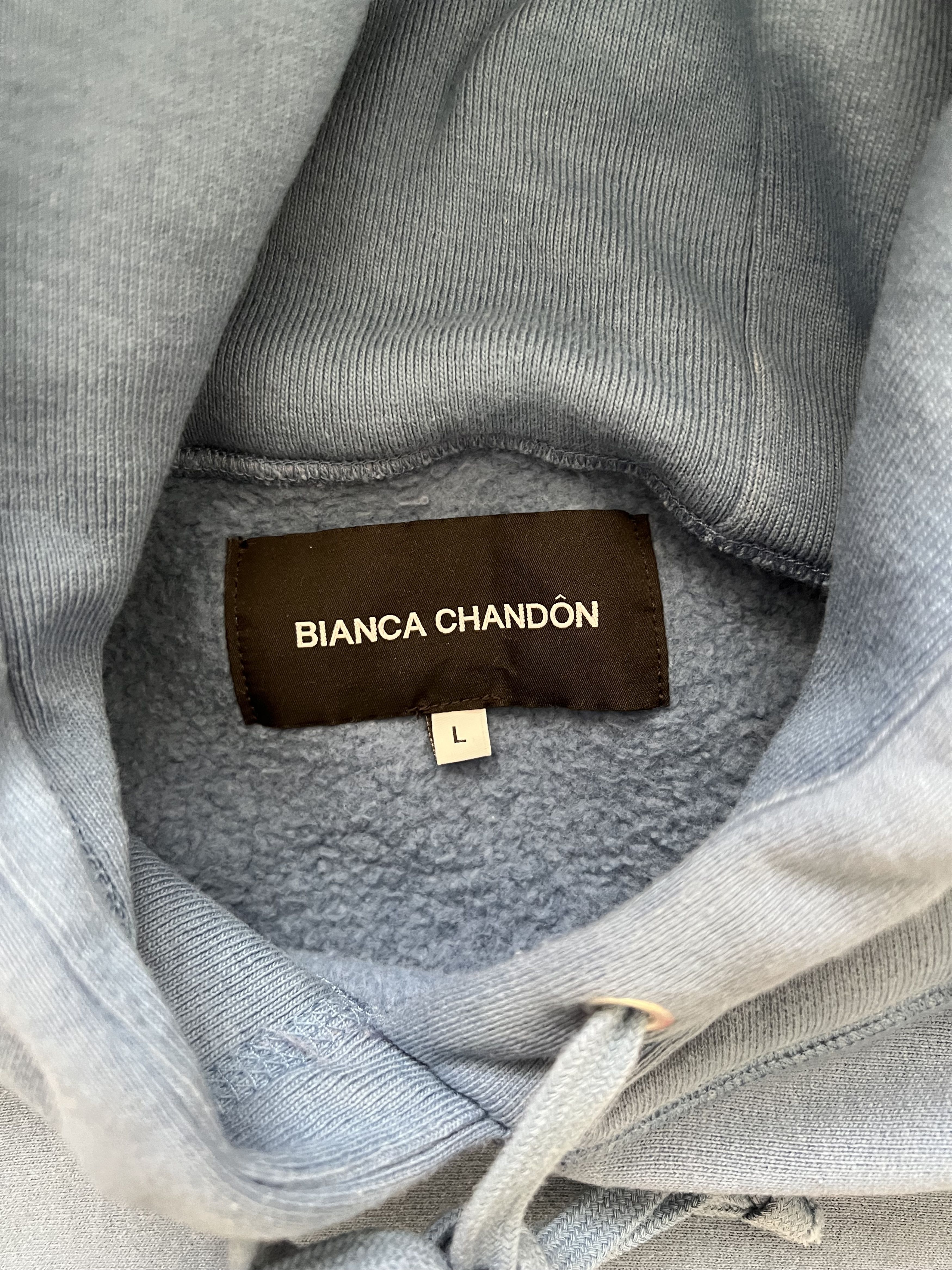 BIANCA CHANDON 💚 Bianca Chandon Lover Hoodie Blue Large NEW Size US L / EU 52-54 / 3 - 5 Thumbnail