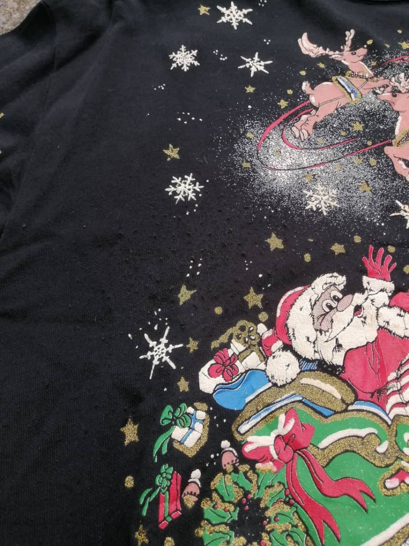 Vintage Vintage Holiday Time Xmas Sweatshirt Size US M / EU 48-50 / 2 - 4 Thumbnail