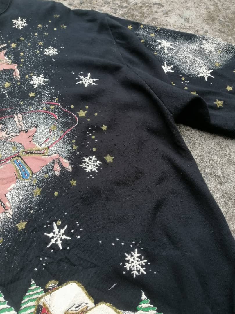 Vintage Vintage Holiday Time Xmas Sweatshirt Size US M / EU 48-50 / 2 - 3 Thumbnail
