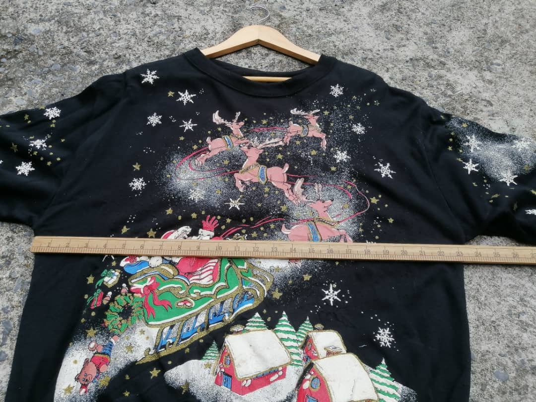 Vintage Vintage Holiday Time Xmas Sweatshirt Size US M / EU 48-50 / 2 - 8 Thumbnail