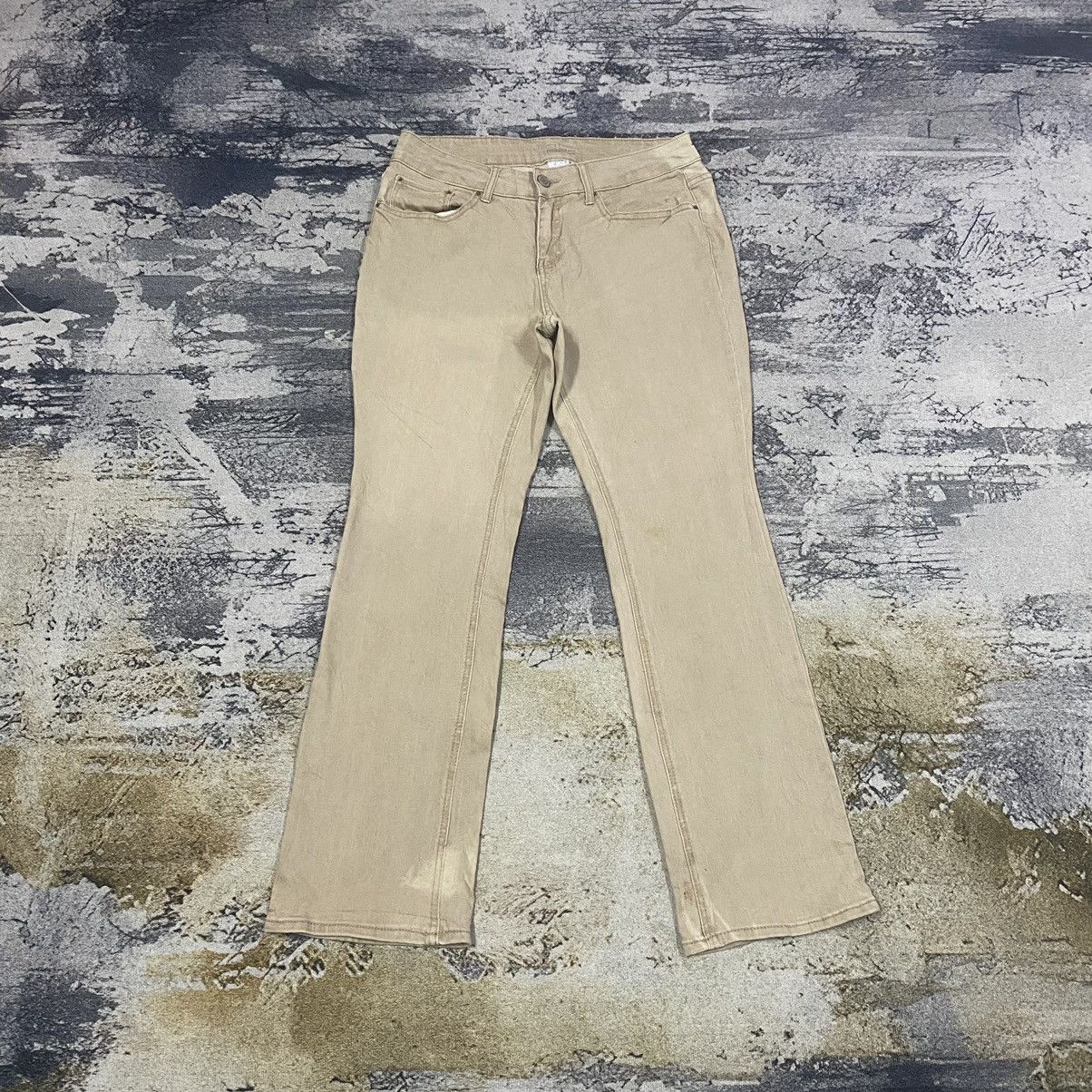 image of Vintage Japanese Elastic Faded Bootcut Flare Pants, Men's (Size 30)