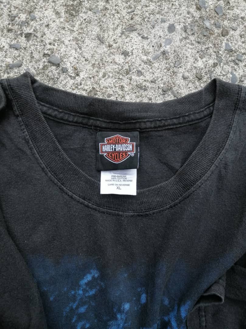 Harley Davidson × Vintage Vintage Harley Davidson Low Country Tee Size US L / EU 52-54 / 3 - 7 Thumbnail