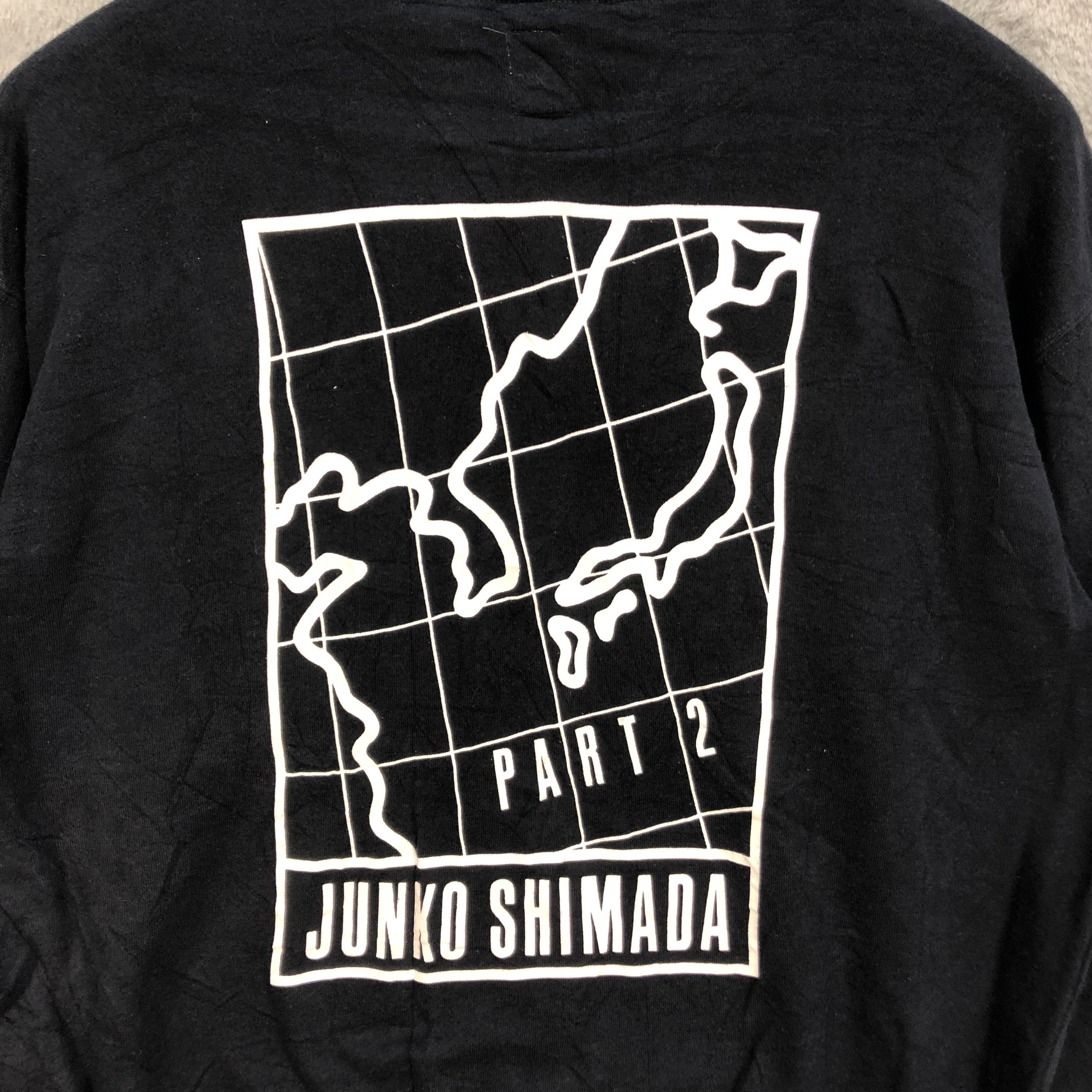 Junko Shimada JUNKO SHIMADA PART 2 Back Big Logo Zipper Hoodies #5015-25 Size US M / EU 48-50 / 2 - 2 Thumbnail