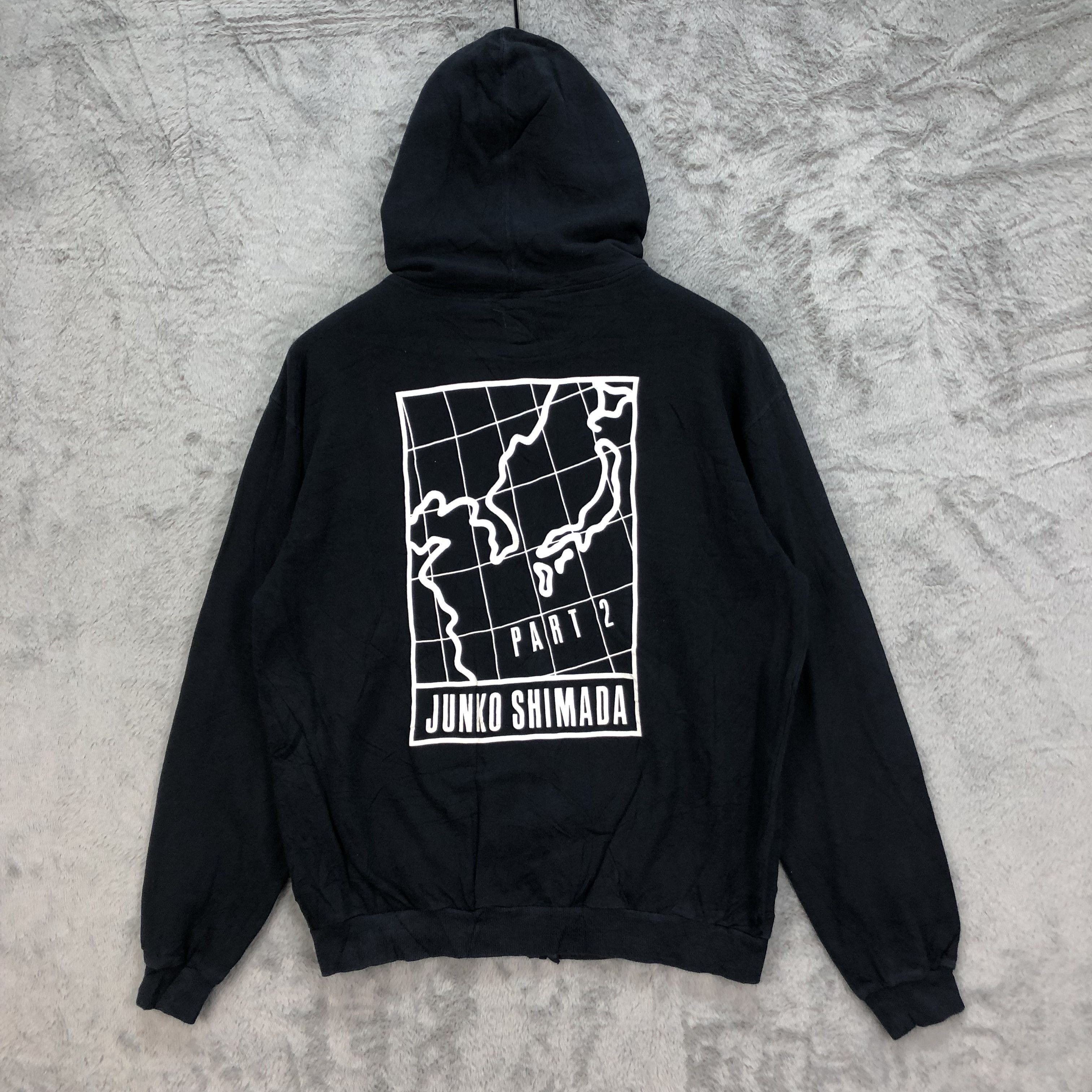 Junko Shimada JUNKO SHIMADA PART 2 Back Big Logo Zipper Hoodies #5015-25 Size US M / EU 48-50 / 2 - 1 Thumbnail