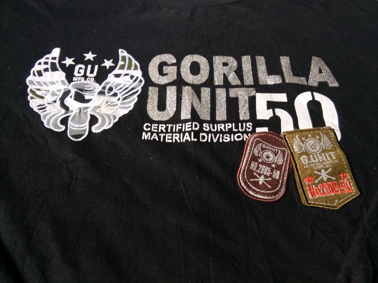 G-Unit × Rap Tees G UNIT GORILLA GUERILLA WARFARE Tee Size US XXL / EU 58 / 5 - 2 Thumbnail