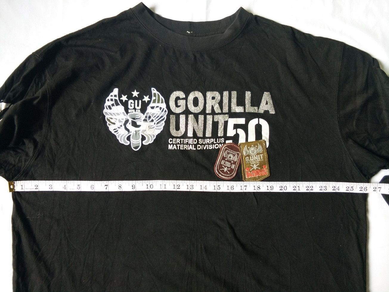 G-Unit × Rap Tees G UNIT GORILLA GUERILLA WARFARE Tee Size US XXL / EU 58 / 5 - 9 Thumbnail