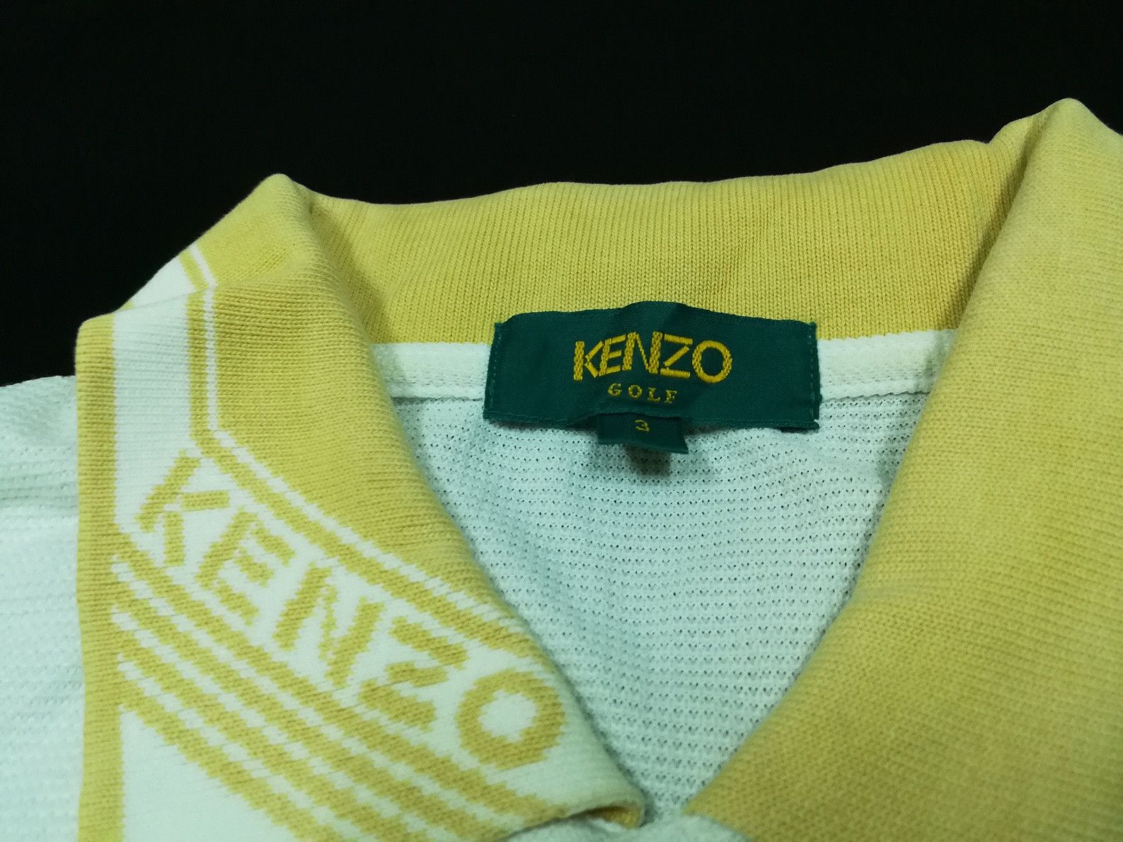 Kenzo Vintage Kenzo Golf Polo Shirt Size US L / EU 52-54 / 3 - 3 Thumbnail