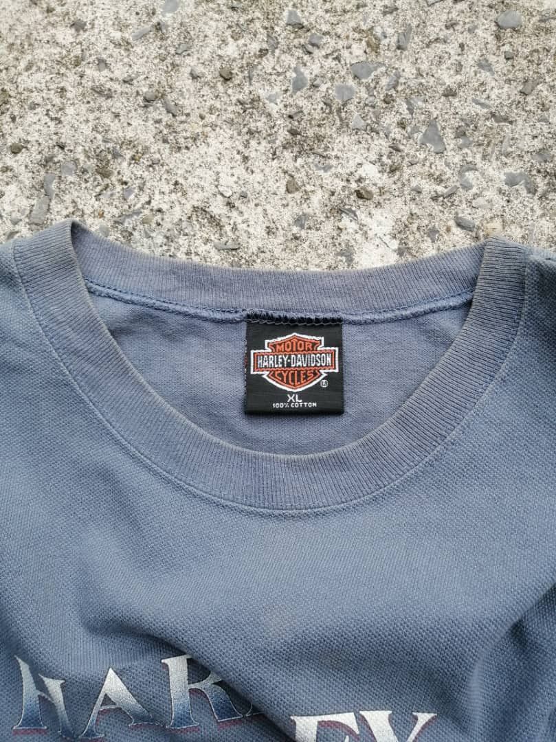 Harley Davidson Harley Davidson Embroidered Tee Size US XL / EU 56 / 4 - 7 Thumbnail