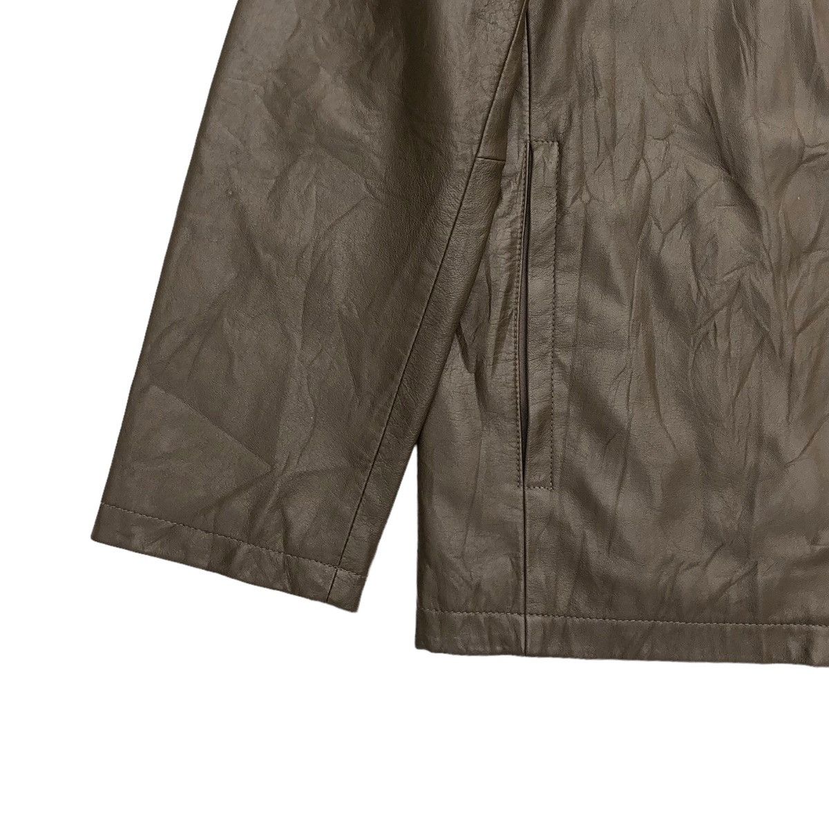 Balmain Vintage BALMAIN Paris Sheepskin Leather Jacket Size US L / EU 52-54 / 3 - 5 Thumbnail