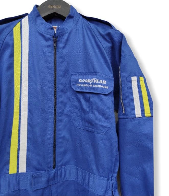 Japanese Brand VERY RARE! 90's GOODYEAR x DREAMCUT Japan Coverall Jumpsuit Size US 30 / EU 46 - 2 Thumbnail