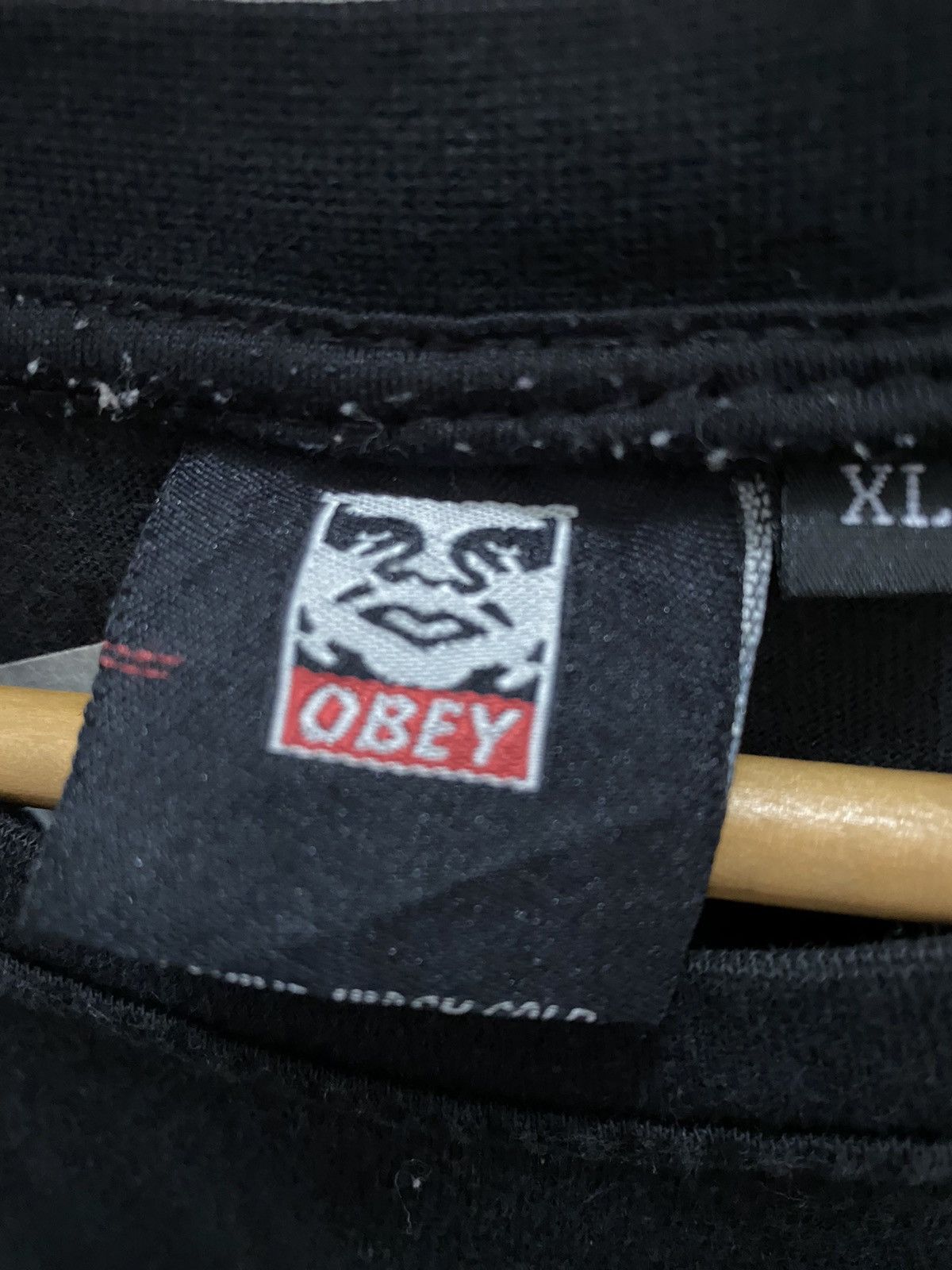Obey × Vintage Vintage Obey Box Logo T-Shirt Size US XL / EU 56 / 4 - 6 Thumbnail
