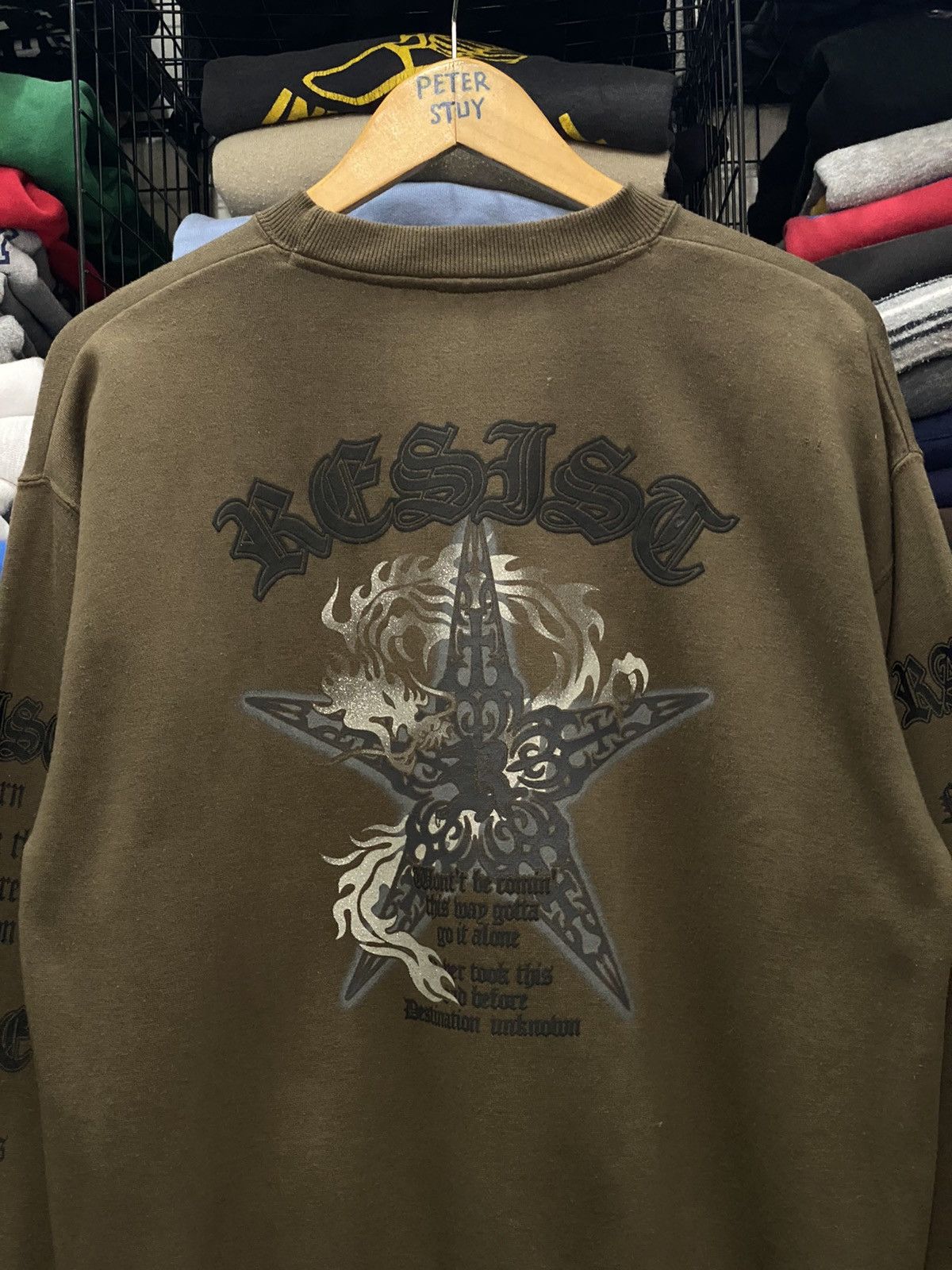 Japanese Brand × Vintage VINTAGE JAPANESE STREETWEAR SWEATER Size US M / EU 48-50 / 2 - 3 Thumbnail