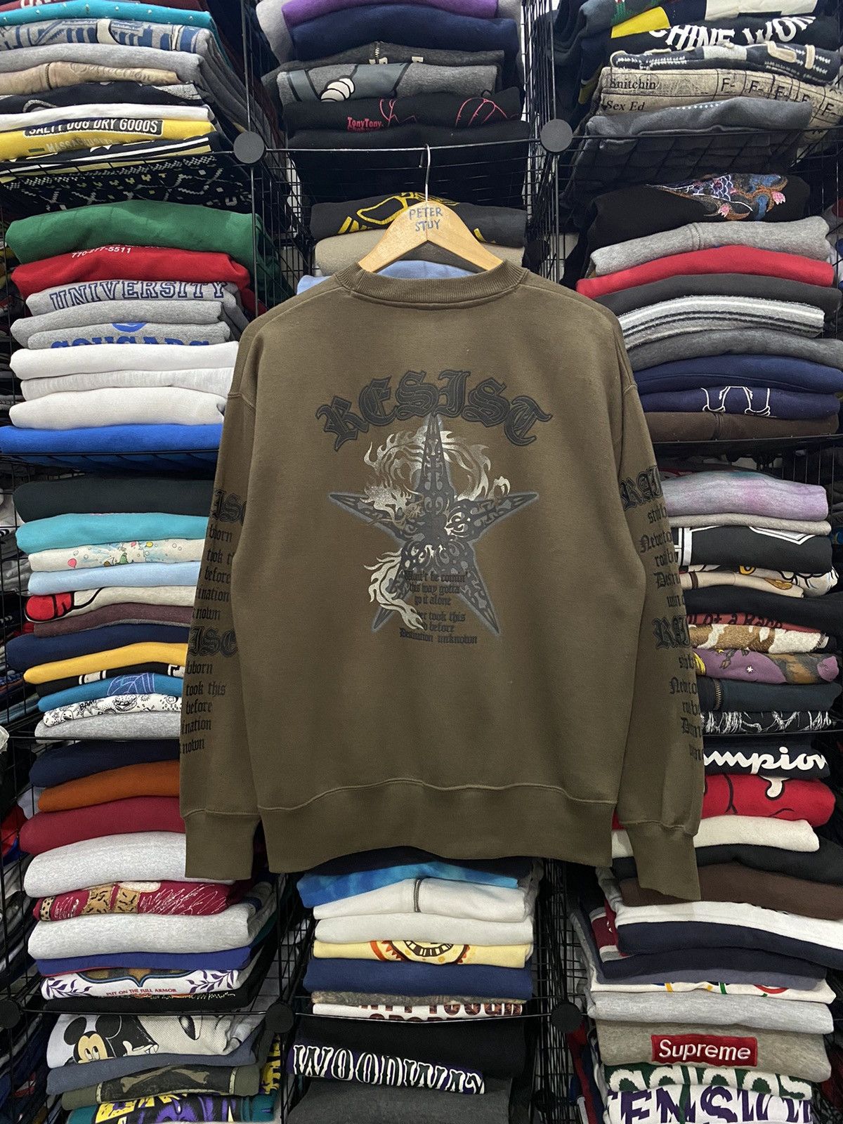 Japanese Brand × Vintage VINTAGE JAPANESE STREETWEAR SWEATER Size US M / EU 48-50 / 2 - 1 Thumbnail