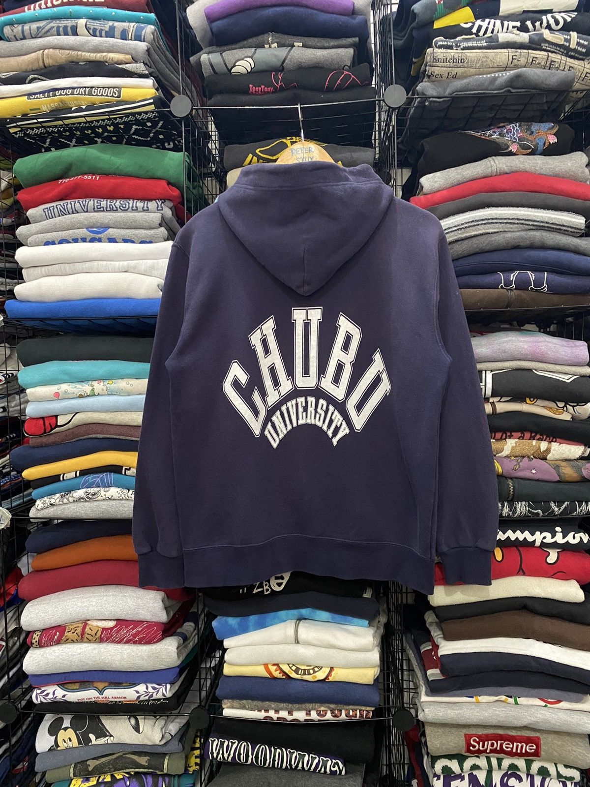 Vintage VINTAGE CHUBU UNIVERSITY HOODIES SWEATER Size US M / EU 48-50 / 2 - 1 Thumbnail