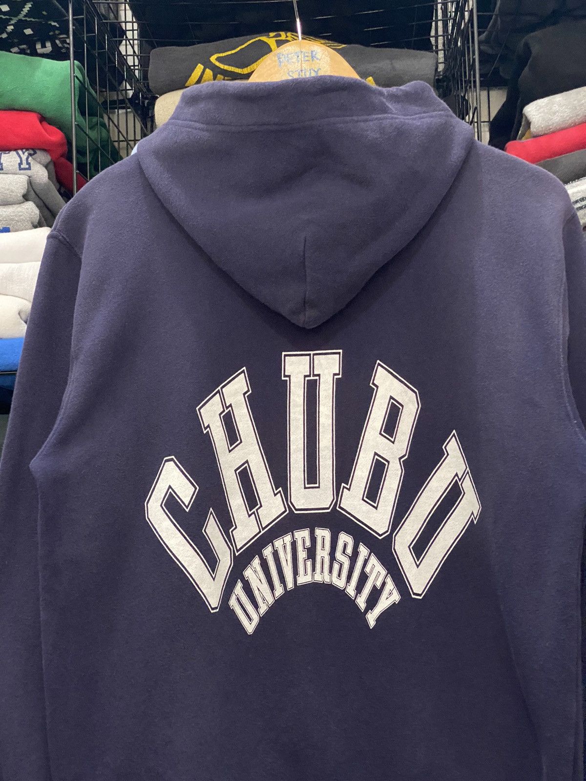 Vintage VINTAGE CHUBU UNIVERSITY HOODIES SWEATER Size US M / EU 48-50 / 2 - 2 Thumbnail
