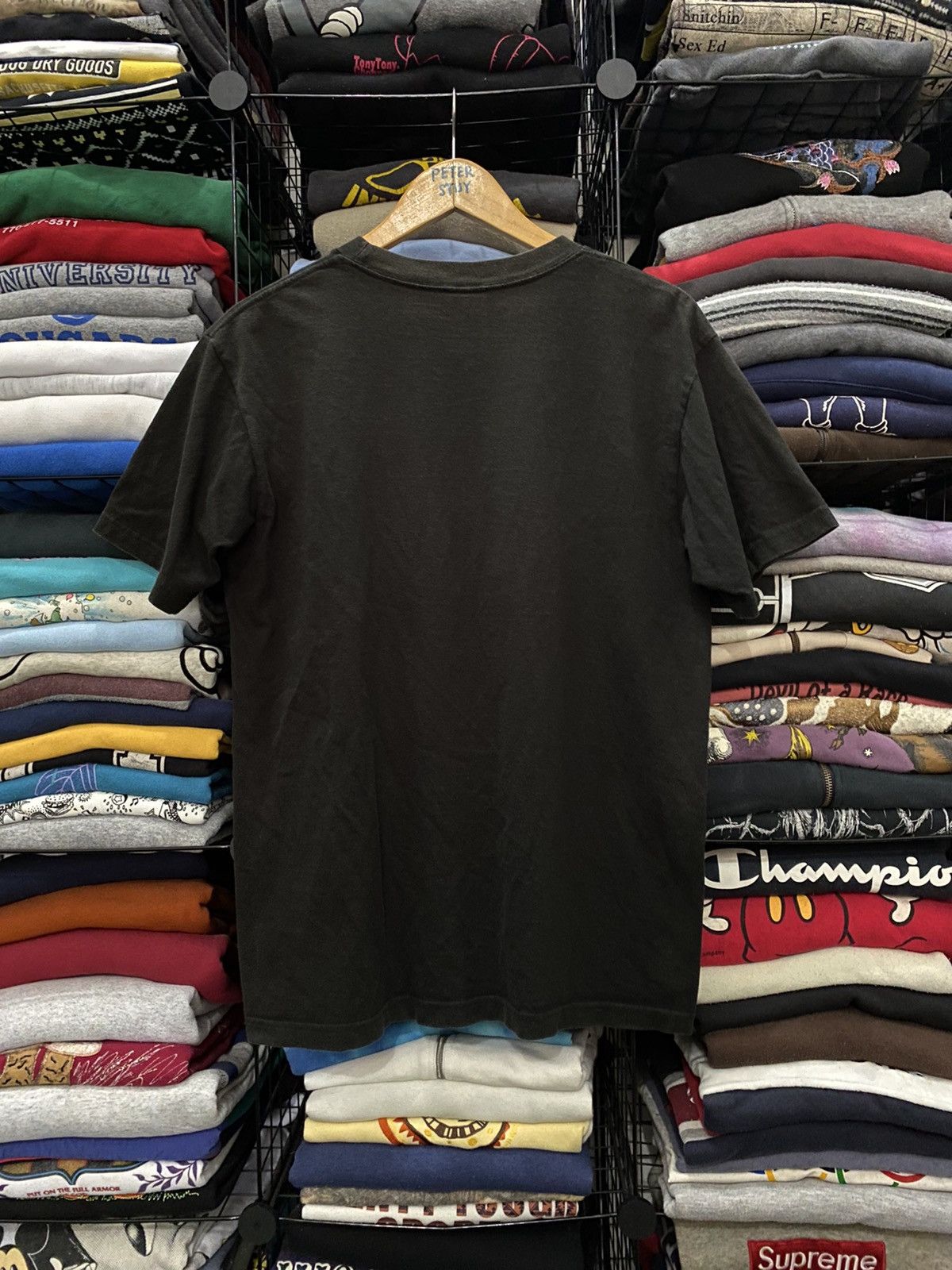 Vintage Vintage Lock in Chops Black T-shirt Size US L / EU 52-54 / 3 - 4 Thumbnail