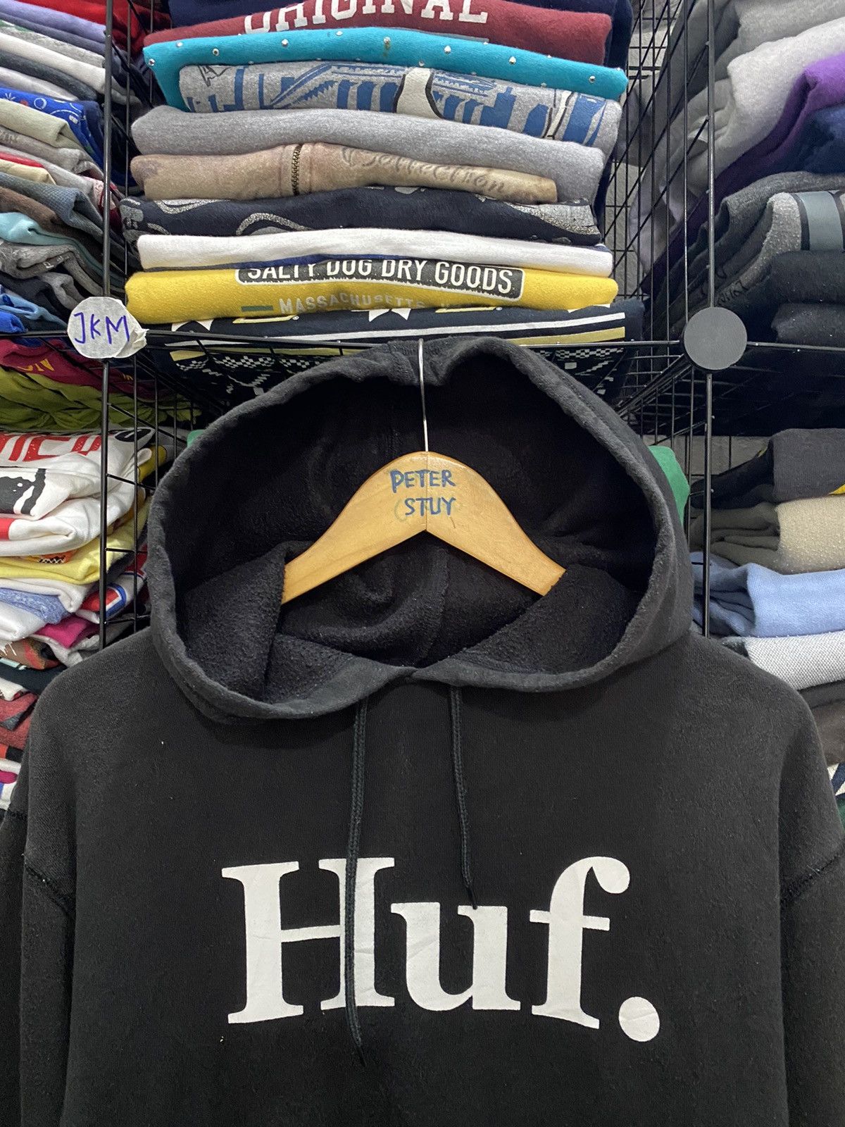 Huf HUF HOODIES BIG LOGO Size US M / EU 48-50 / 2 - 2 Thumbnail