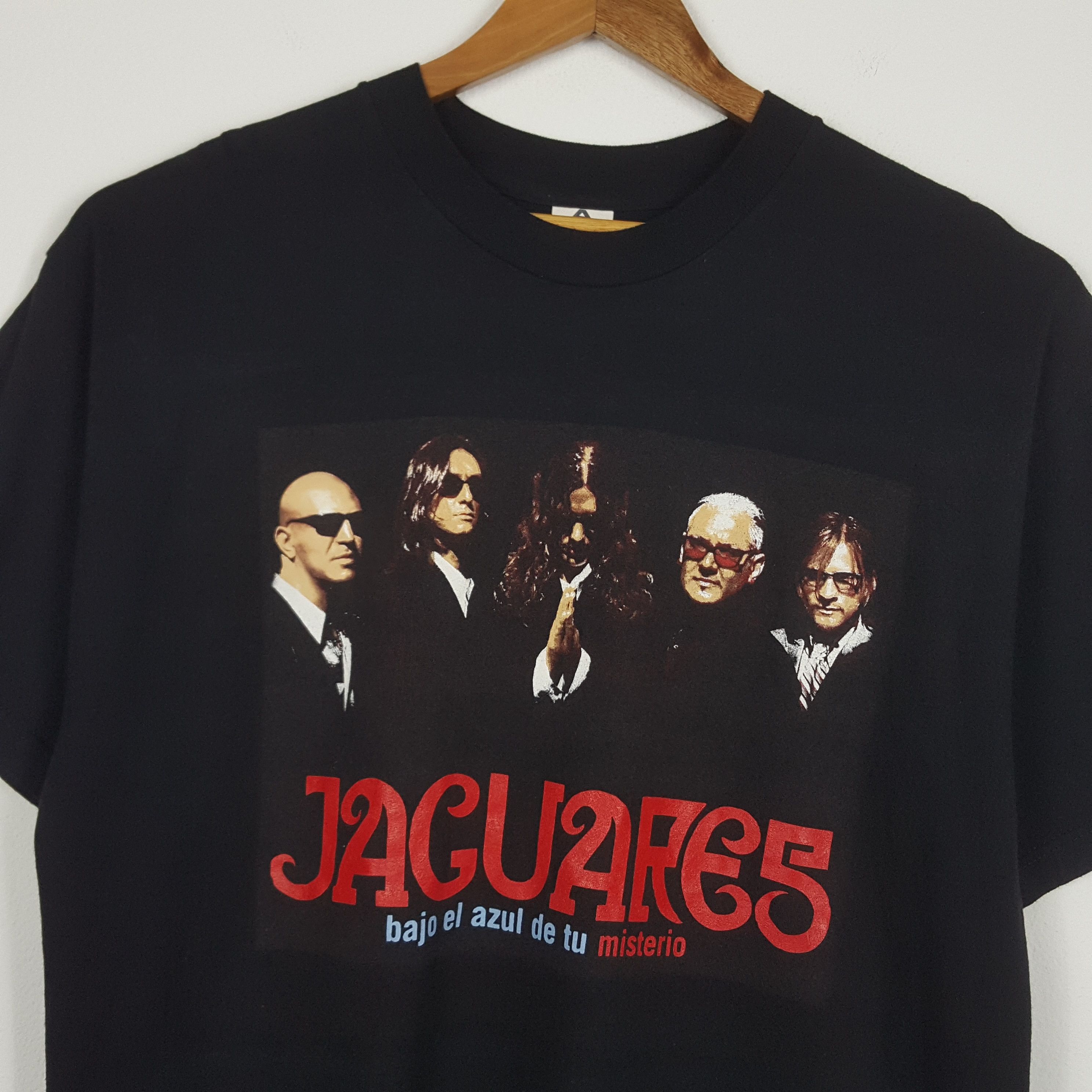 Band Tees × Vintage Vintage JAGUARES Mexican Latino Band Tee Tour t-shirt Size US XL / EU 56 / 4 - 4 Thumbnail