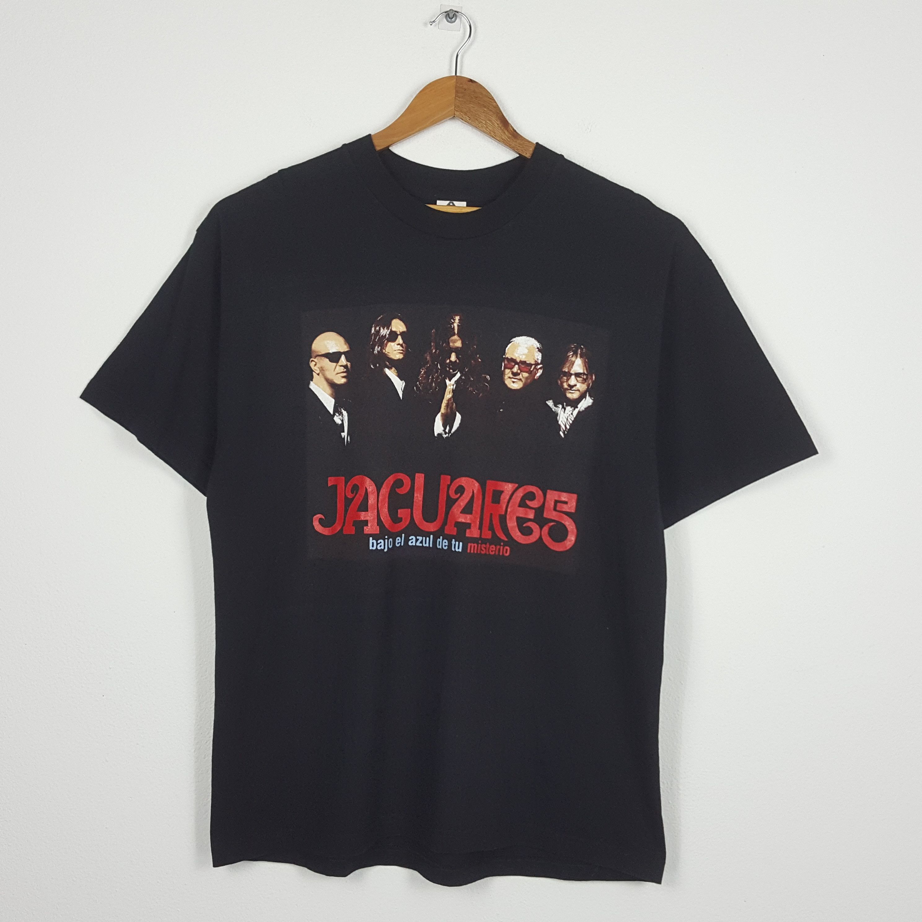 Band Tees × Vintage Vintage JAGUARES Mexican Latino Band Tee Tour t-shirt Size US XL / EU 56 / 4 - 1 Thumbnail