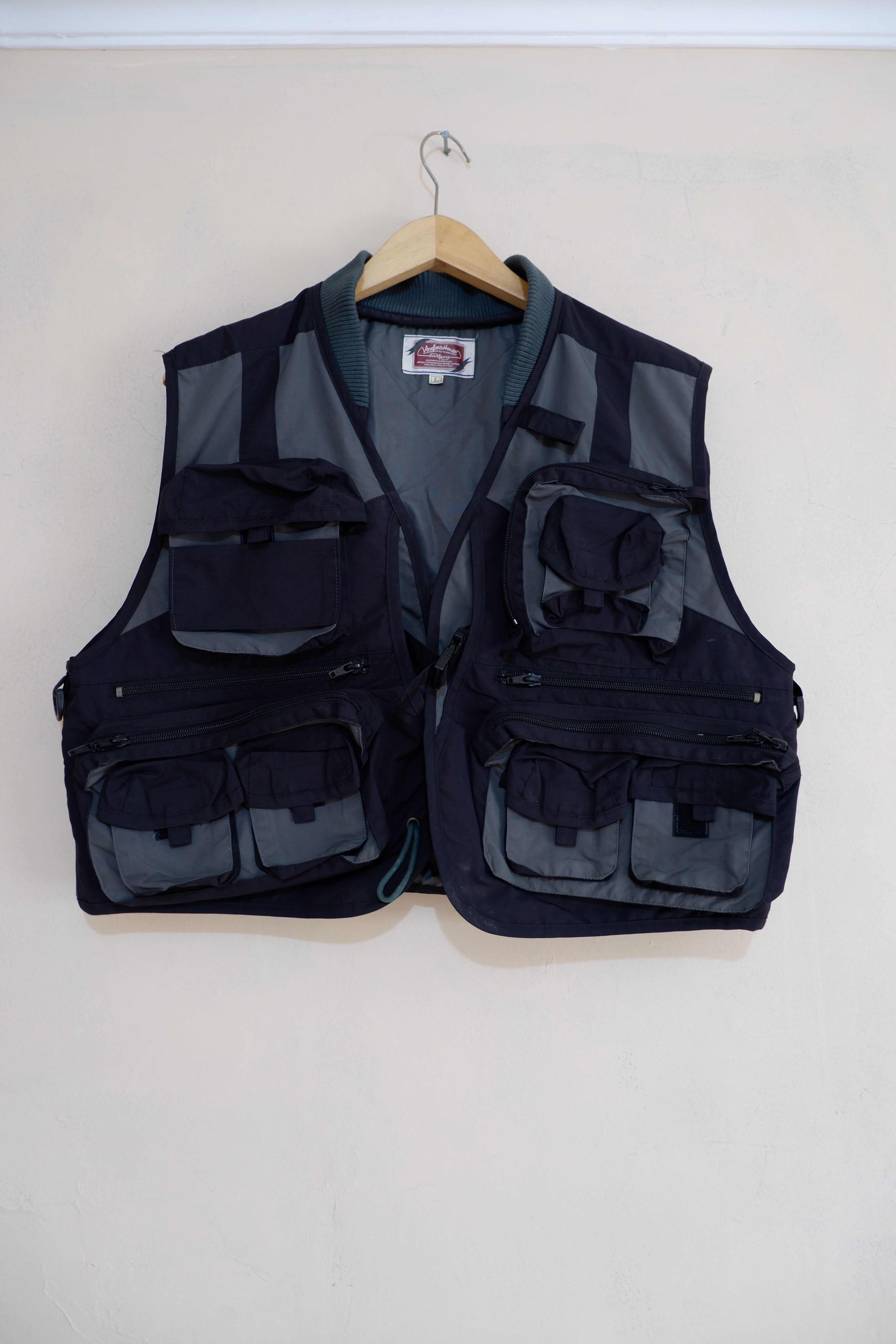 Japanese Brand Vest utility multi pocket Size US M / EU 48-50 / 2 - 1 Thumbnail