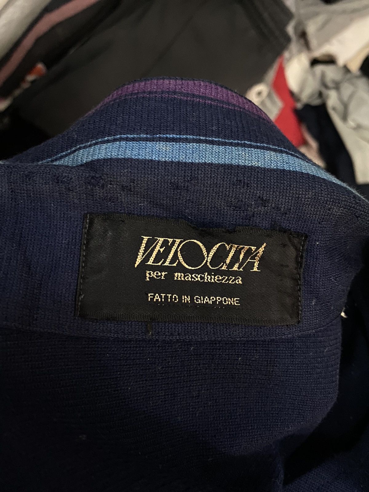 Japanese Brand Vintage Velocita Wool shirt Size US L / EU 52-54 / 3 - 6 Thumbnail
