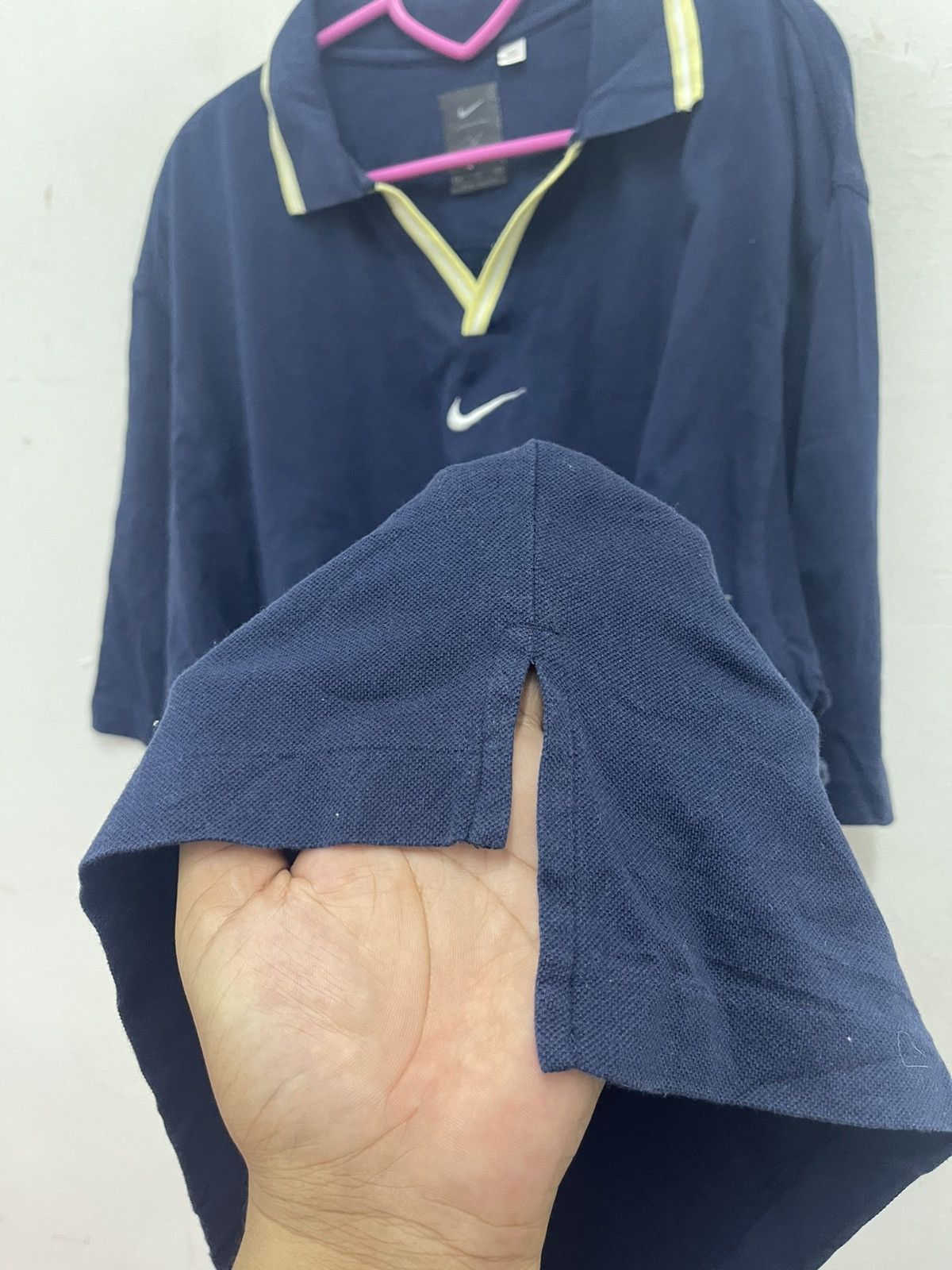 Nike Rare Vintage NIKE Golf Center Swoosh Embroidered Polo Tee Size US M / EU 48-50 / 2 - 3 Thumbnail
