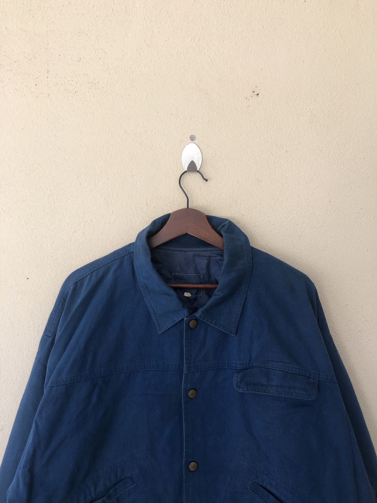Japanese Brand SCRIPT BLUE BOMBERS FITS M-L Size US M / EU 48-50 / 2 - 4 Thumbnail