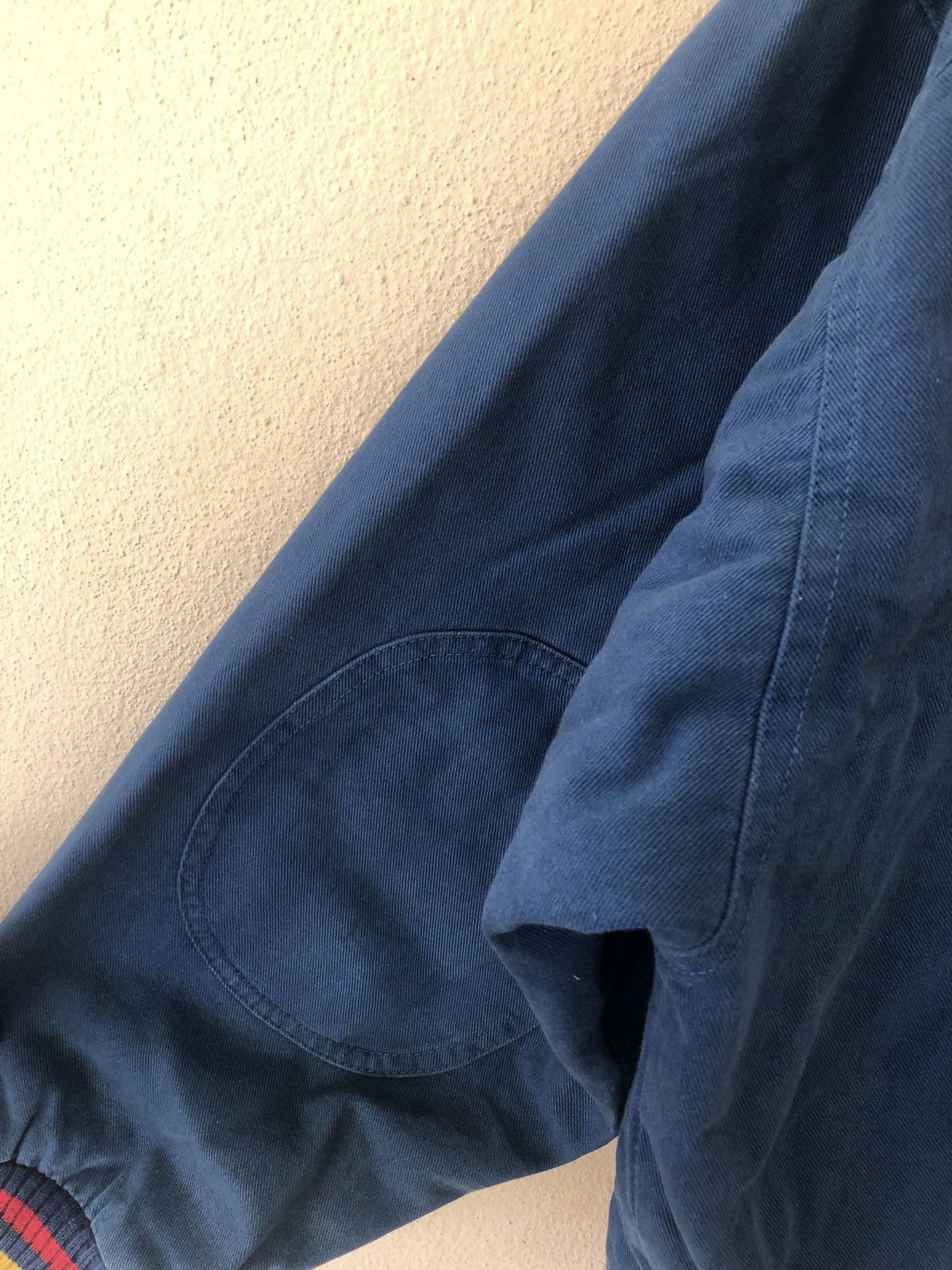 Japanese Brand SCRIPT BLUE BOMBERS FITS M-L Size US M / EU 48-50 / 2 - 6 Thumbnail