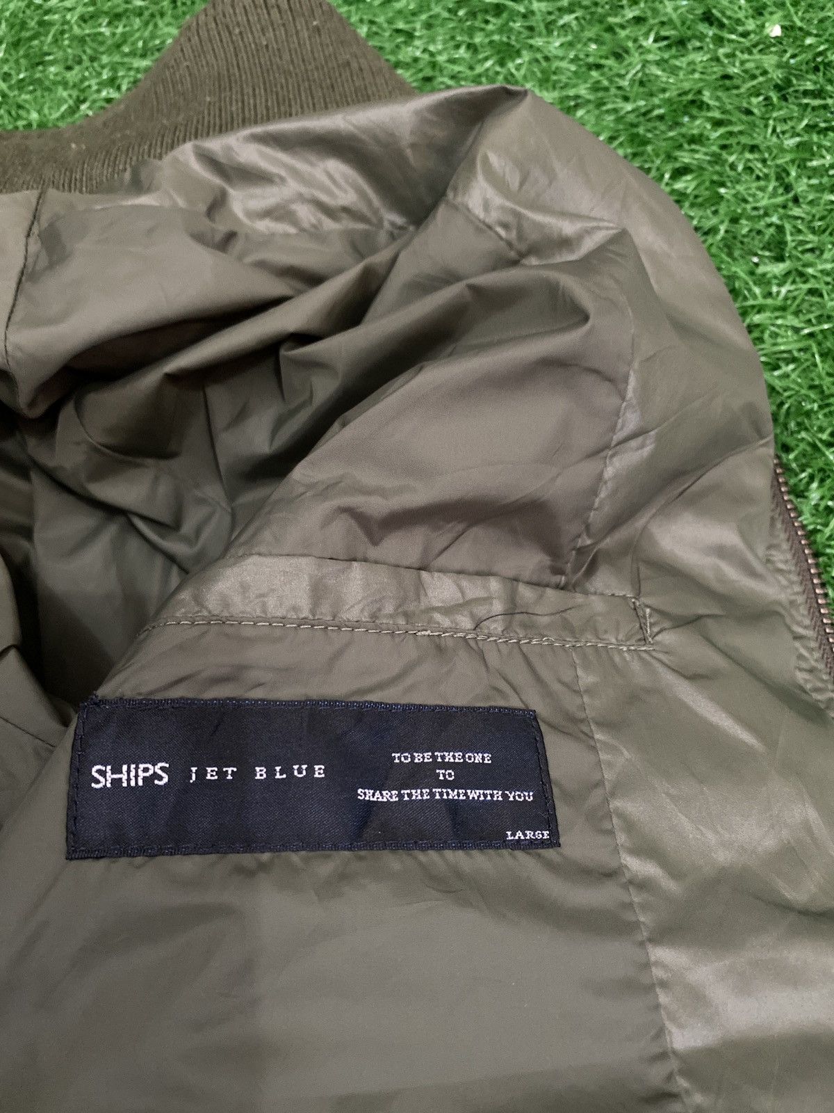 Ships Jet Blue Ships Jet Blue Multizipper Jacket Size US L / EU 52-54 / 3 - 8 Thumbnail