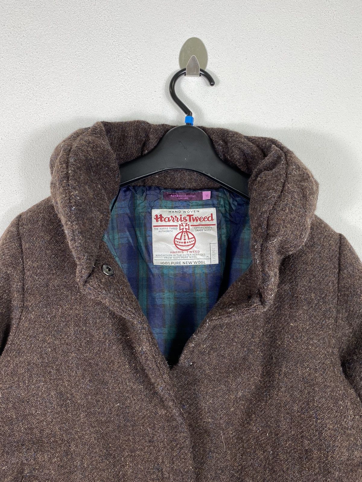 Harris Tweed Earth Music & Technology x Harris Tweed Puffer Wool Jacket Size US M / EU 48-50 / 2 - 8 Thumbnail
