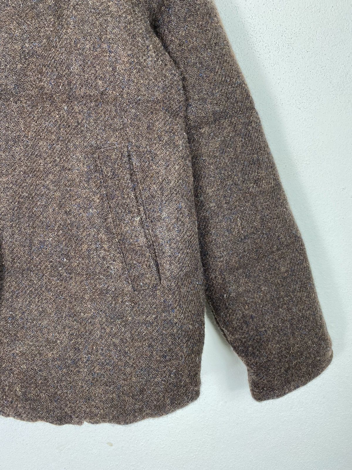 Harris Tweed Earth Music & Technology x Harris Tweed Puffer Wool Jacket Size US M / EU 48-50 / 2 - 6 Thumbnail