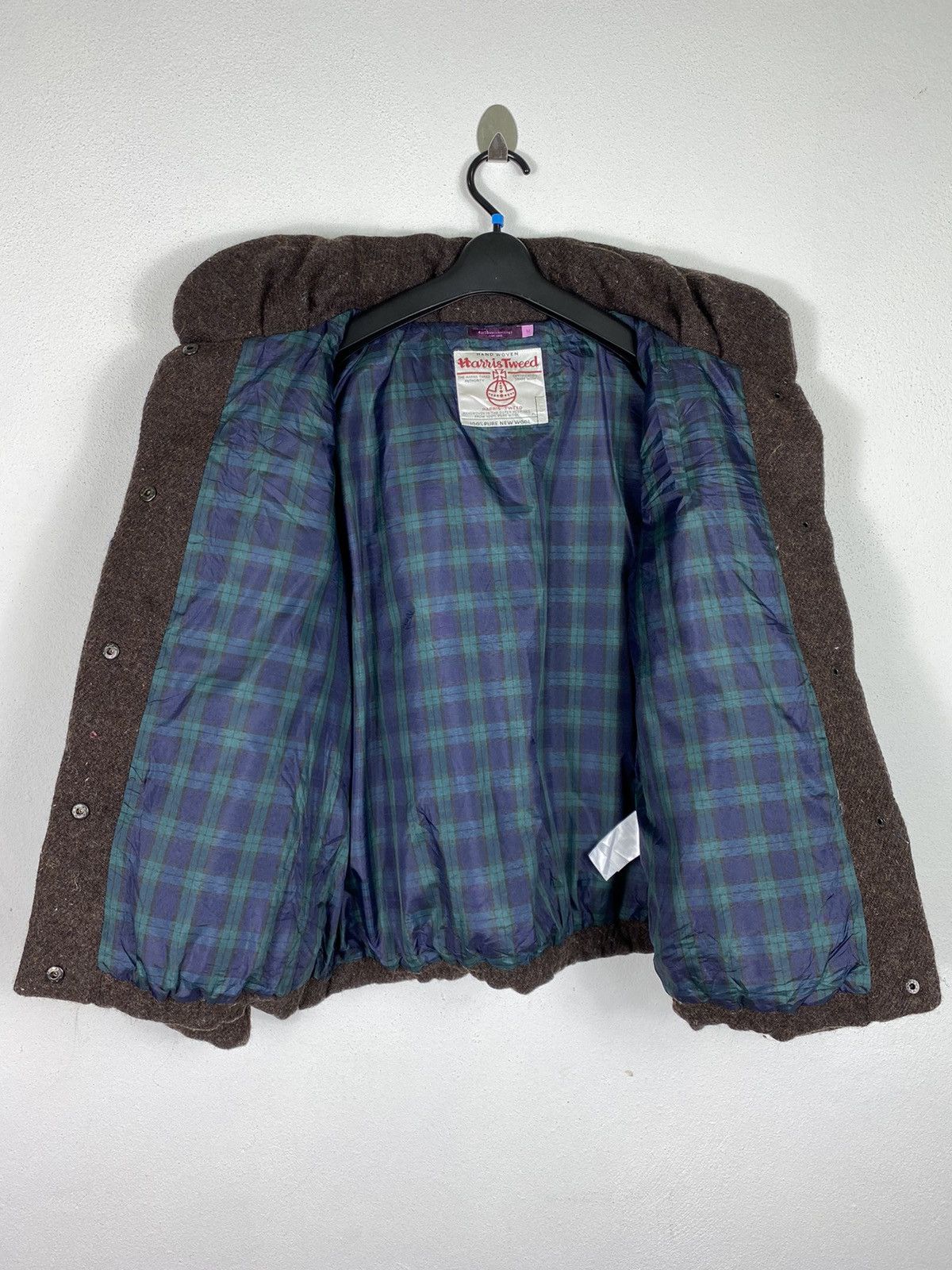 Harris Tweed Earth Music & Technology x Harris Tweed Puffer Wool Jacket Size US M / EU 48-50 / 2 - 9 Thumbnail