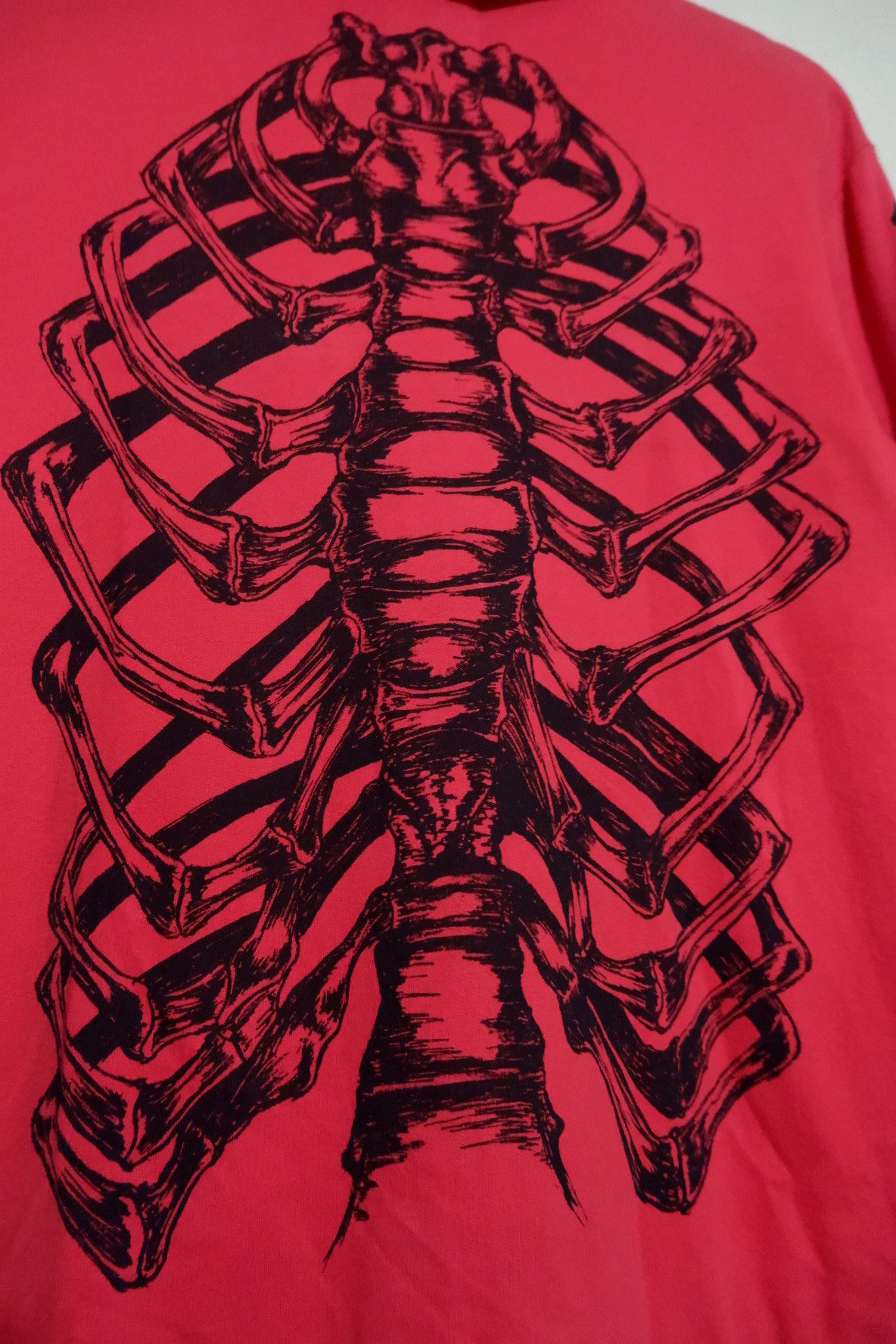Japanese Brand Glad News Skeleton Full Zip Hoodie Size US M / EU 48-50 / 2 - 3 Thumbnail