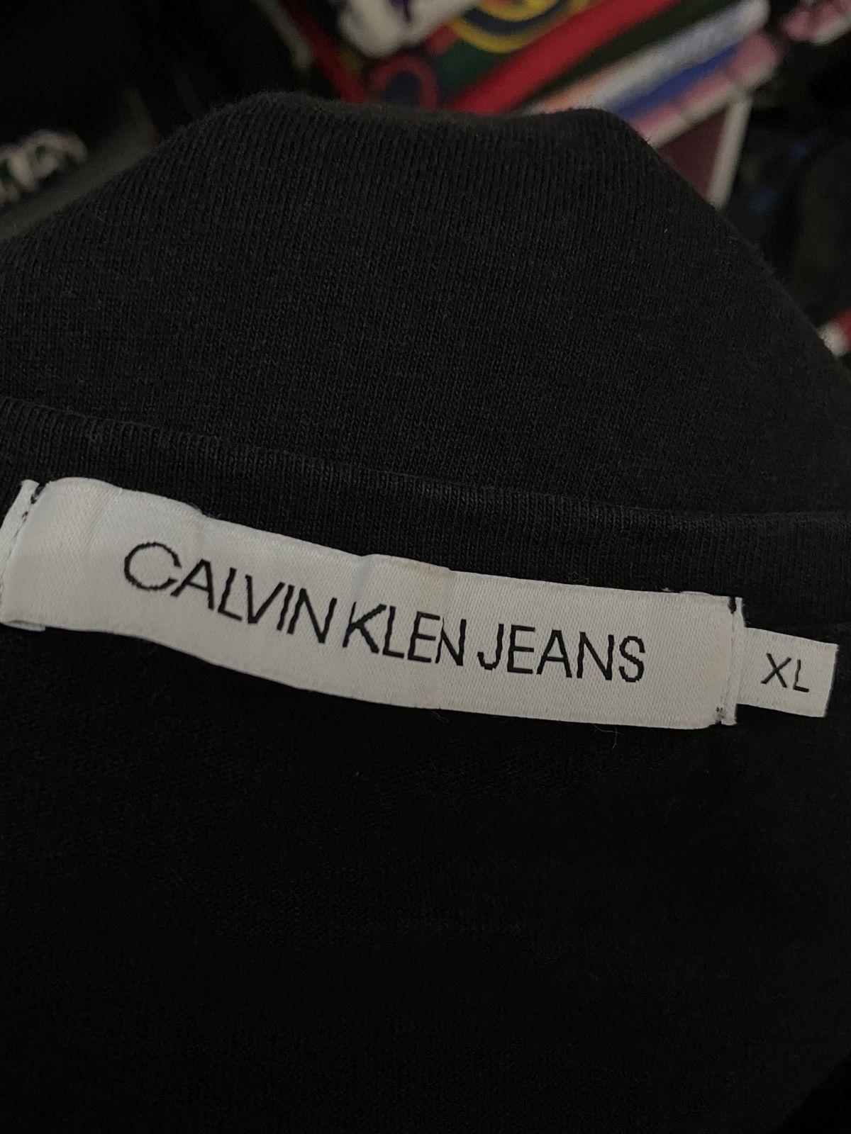 Calvin Klein CALVIN KLEIN JEANS BLACK MAN’S T-SHIRT Size US XL / EU 56 / 4 - 5 Thumbnail